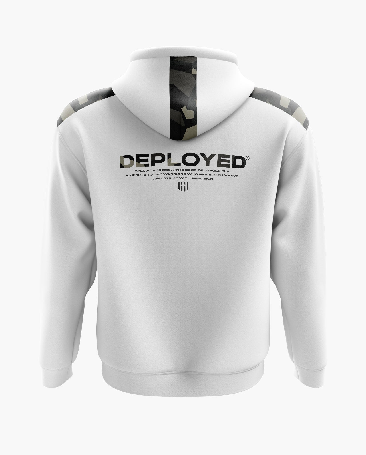 SR Camo 004 Snow Soft Premium Hoodie