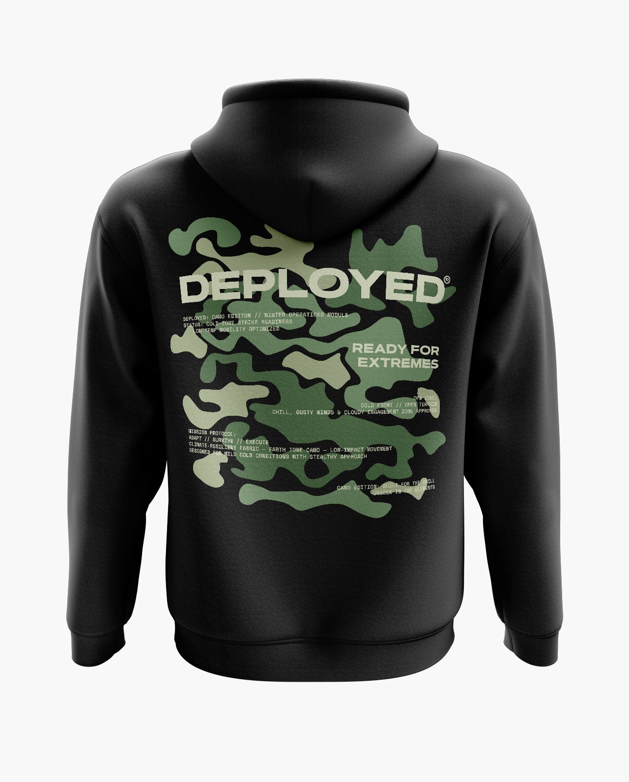 SR Camo 005 Special Edition Snow Soft Premium Hoodie