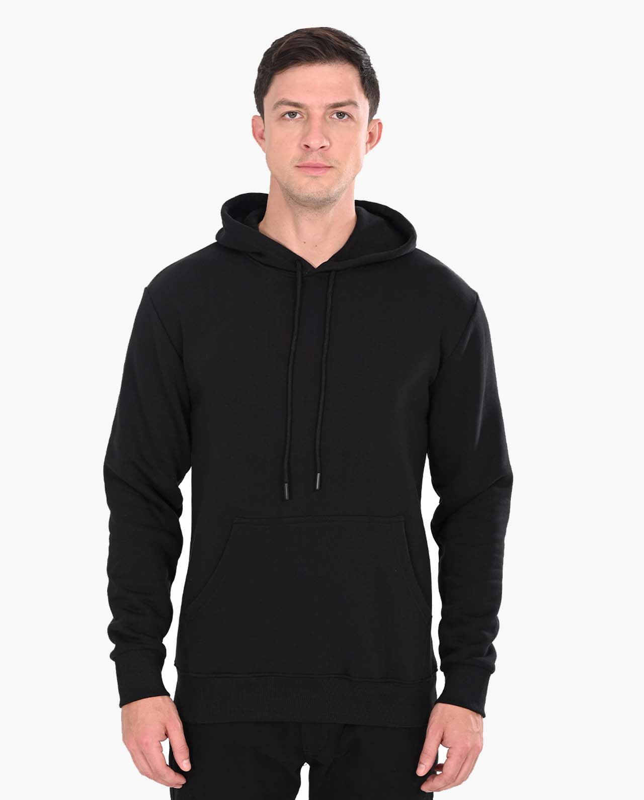 Decluttered Black Hoodie