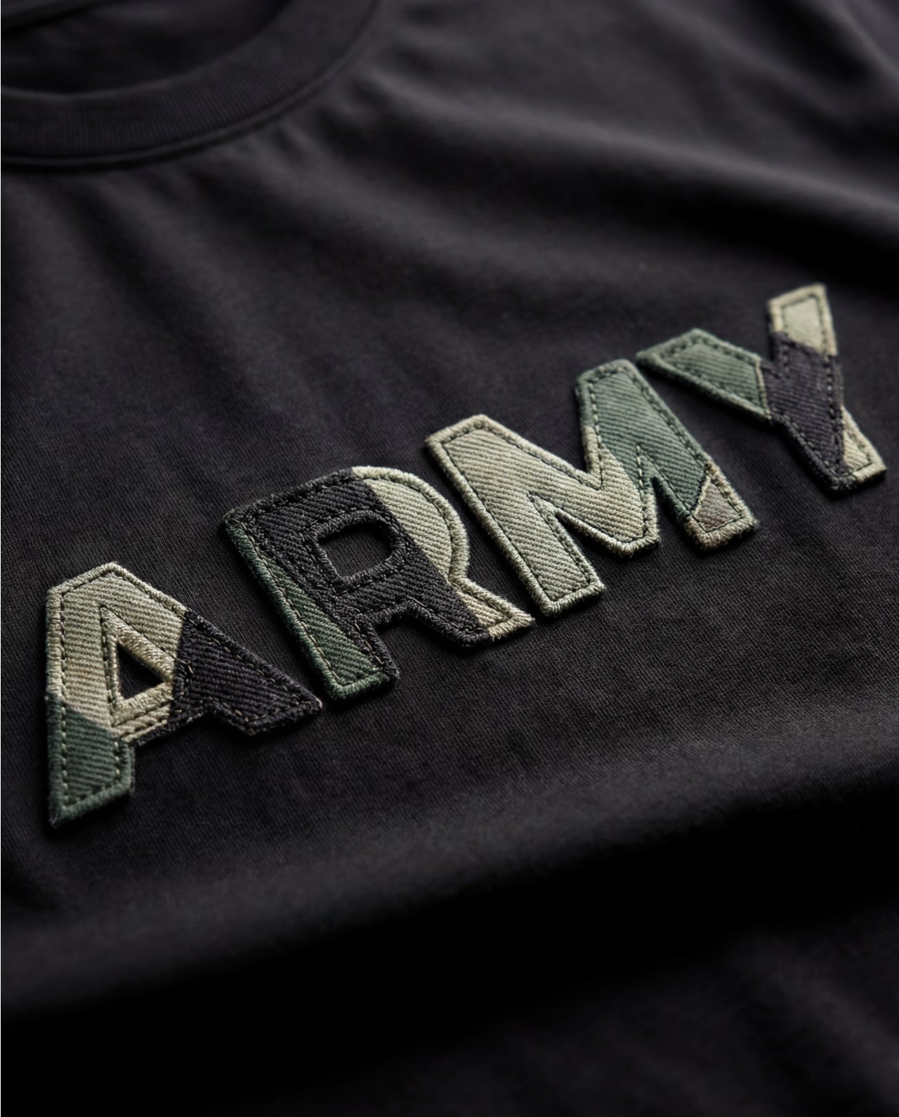 Army Camouflage Signature LuxeSoft Cotton T-Shirt