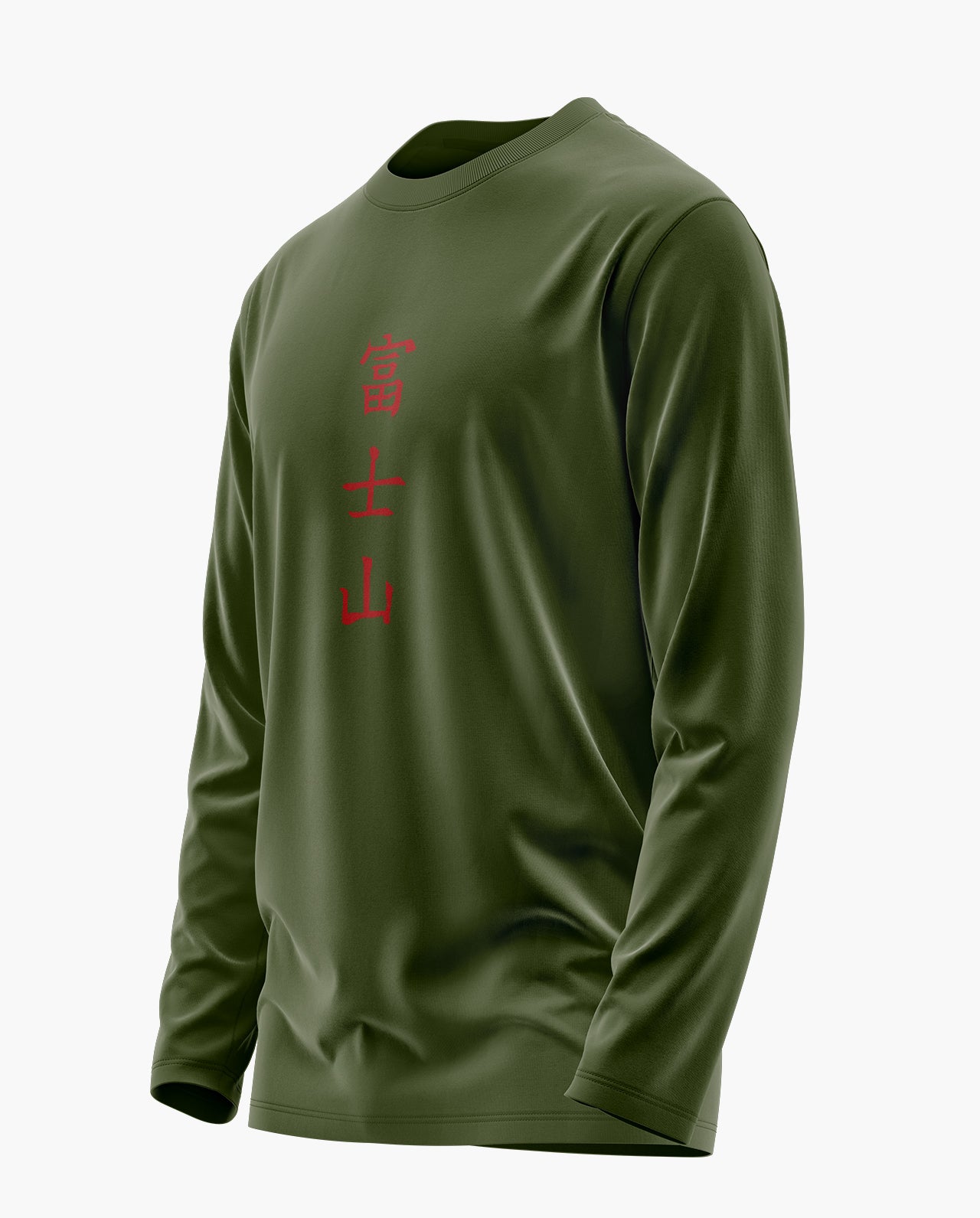Fuji Mountain Signature Luxesoft Cotton Full Sleeve T-Shirt
