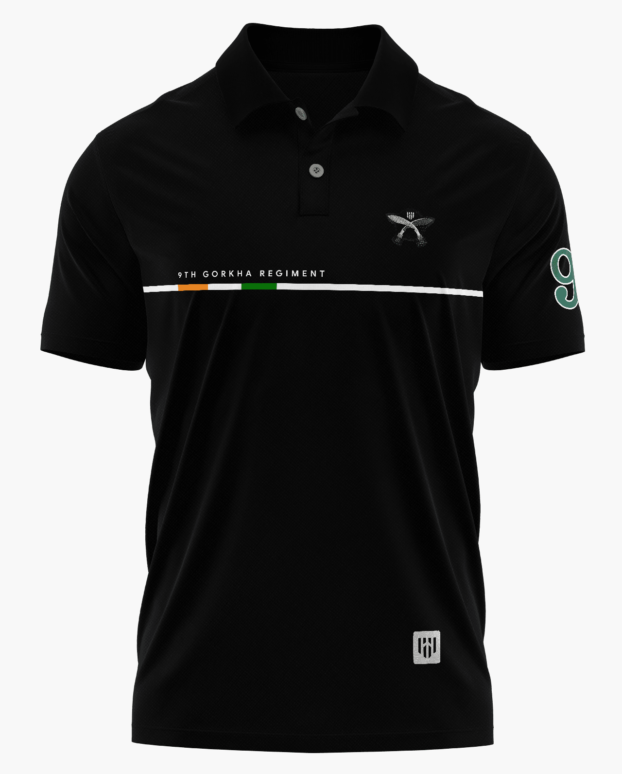 9th Gorkha Rifles Polo T-Shirt - Aero Armour