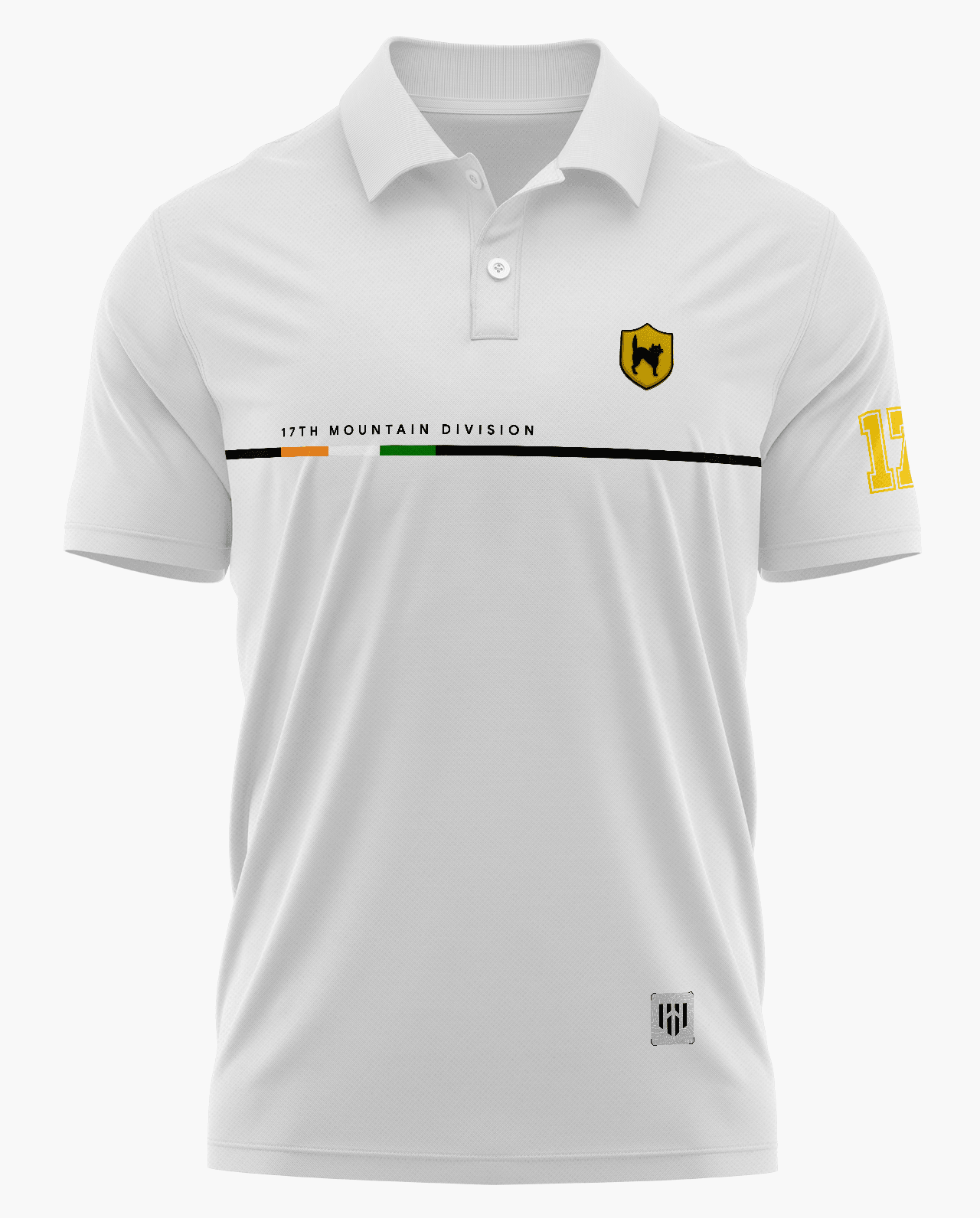 Black Cat Division Polo T-Shirt - CS