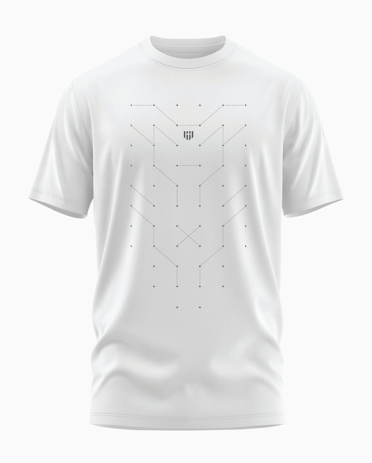 DEPLOYED GRID MATRIX Signature LuxeSoft Cotton T-Shirt - CS