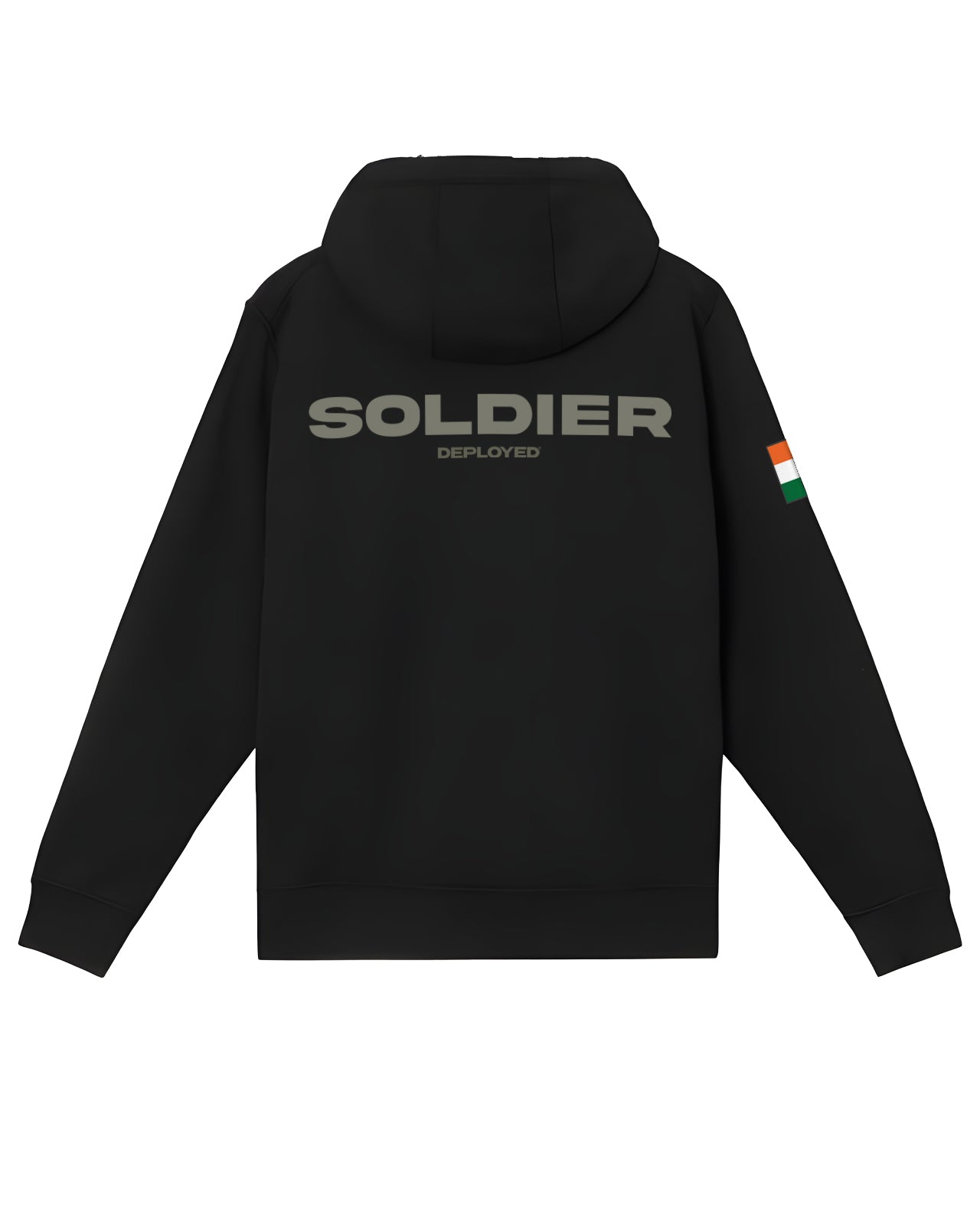 Army Deployed Zipper Hoodie