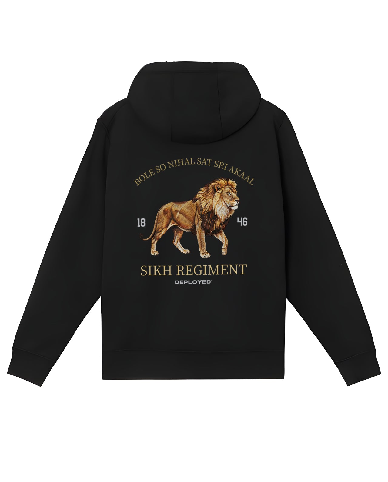 Sikh Regt Zipper Hoodie