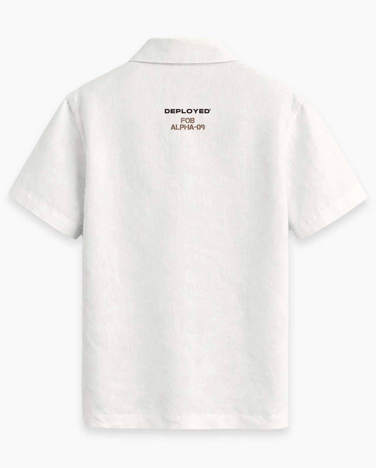 Base 09 Half Sleeve Linenblend Shirt