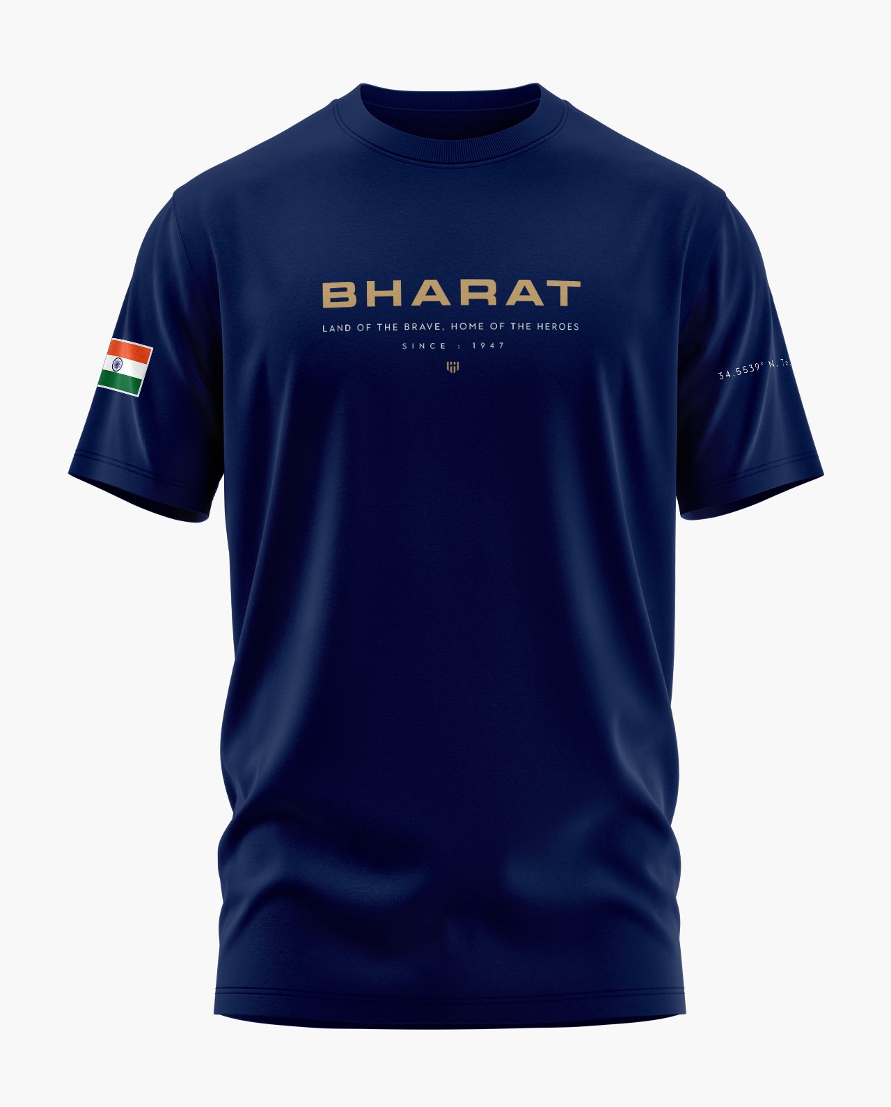 BHARAT ORIGIN Signature LuxeSoft Cotton T-Shirt