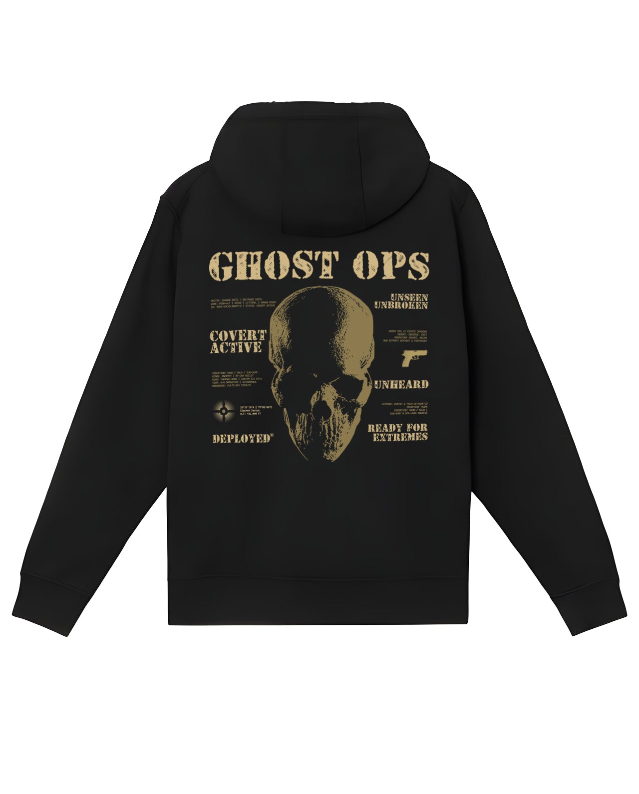 Ghost Ops-X Deployed Zipper Hoodie