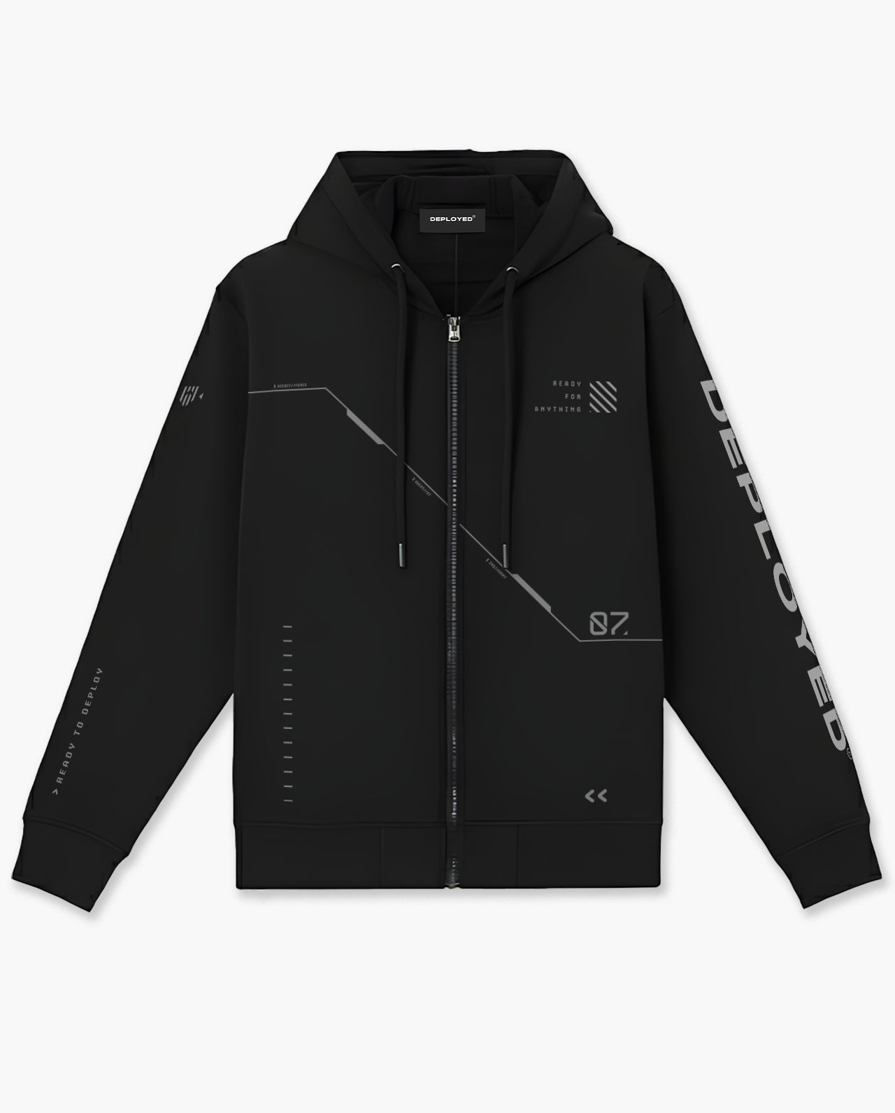 Agent 07 Zipper Hoodie