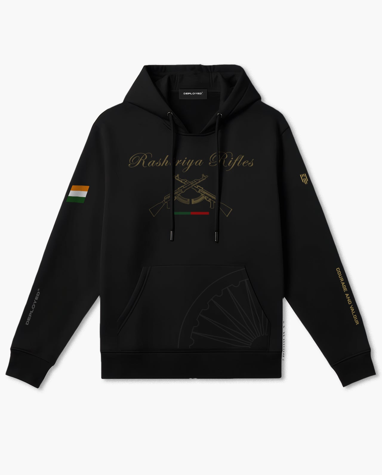 Rashtriya Rifles Special Edition Snow Soft Premium Hoodie