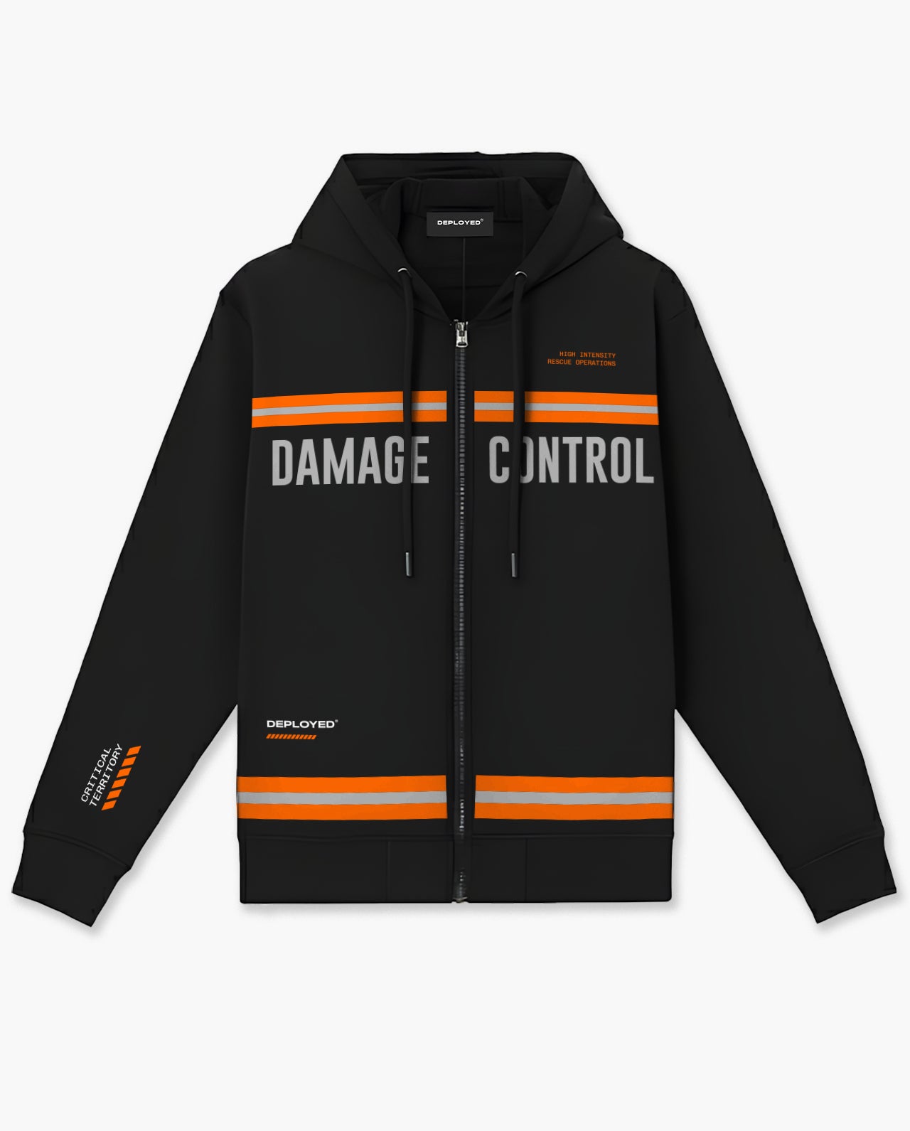 Deployed Control Zipper Hoodie