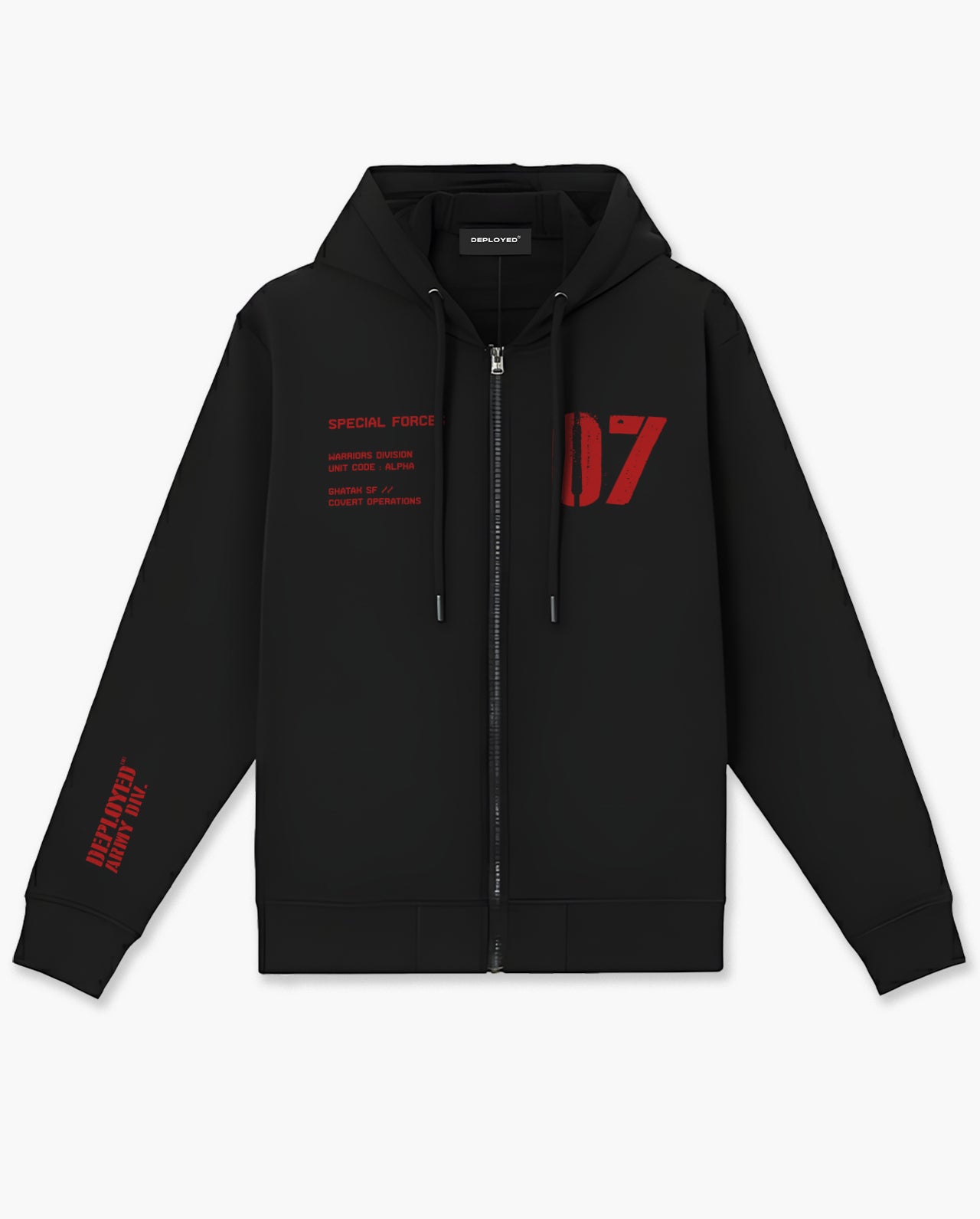 Deployed 07 Sf Zipper Hoodie