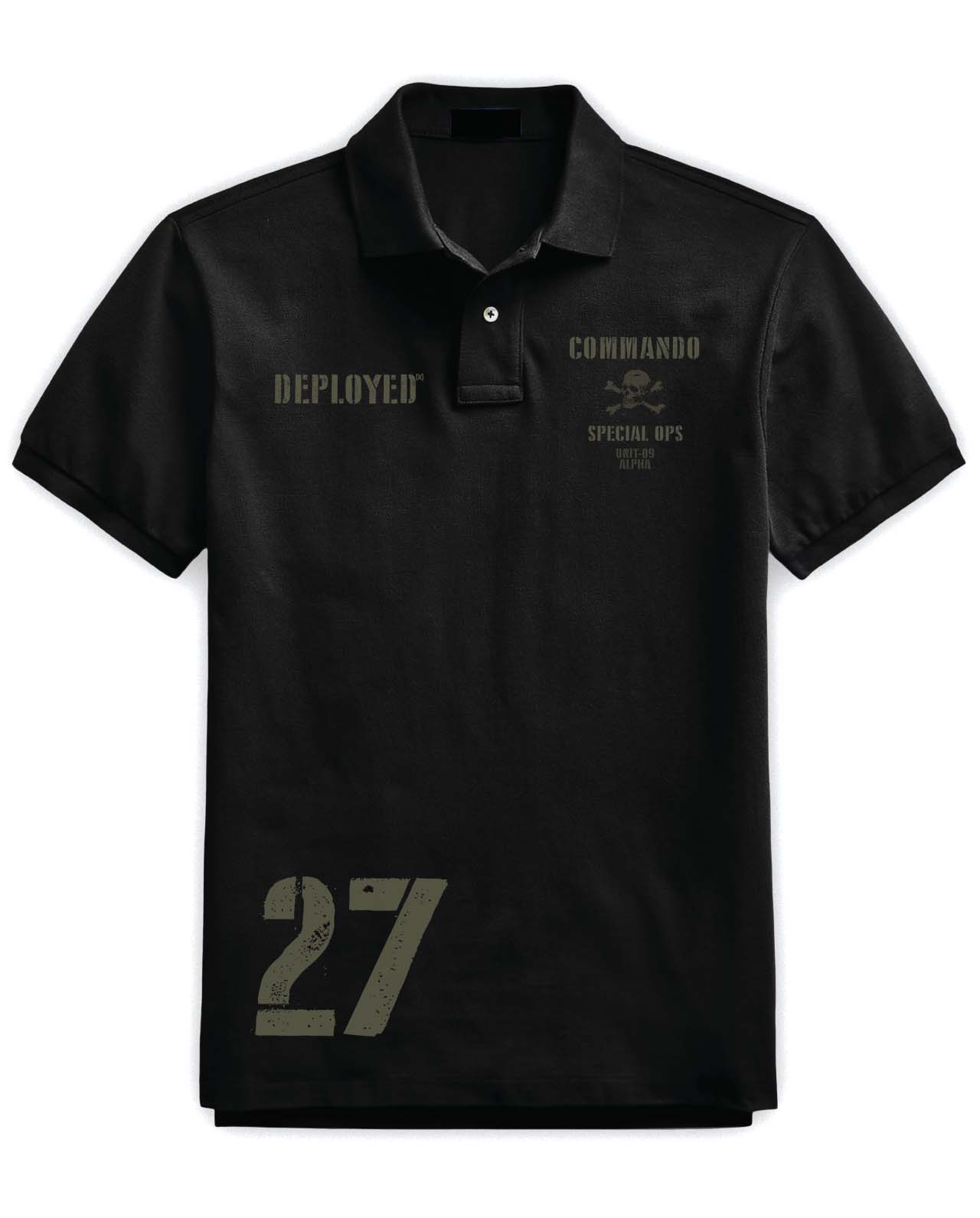 Commando Unit 27 Polo T-Shirt