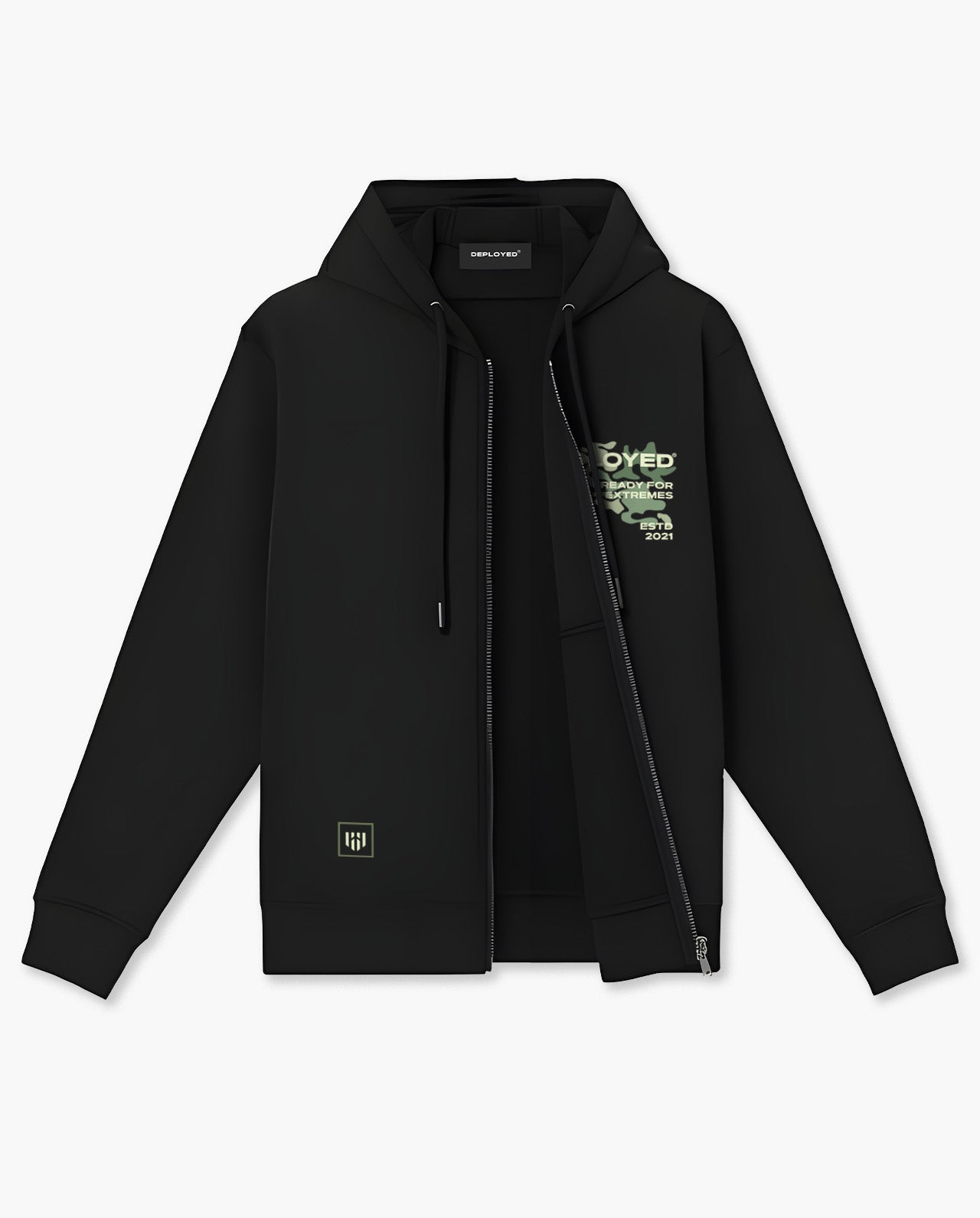 SR Camo 005 Zipper Hoodie