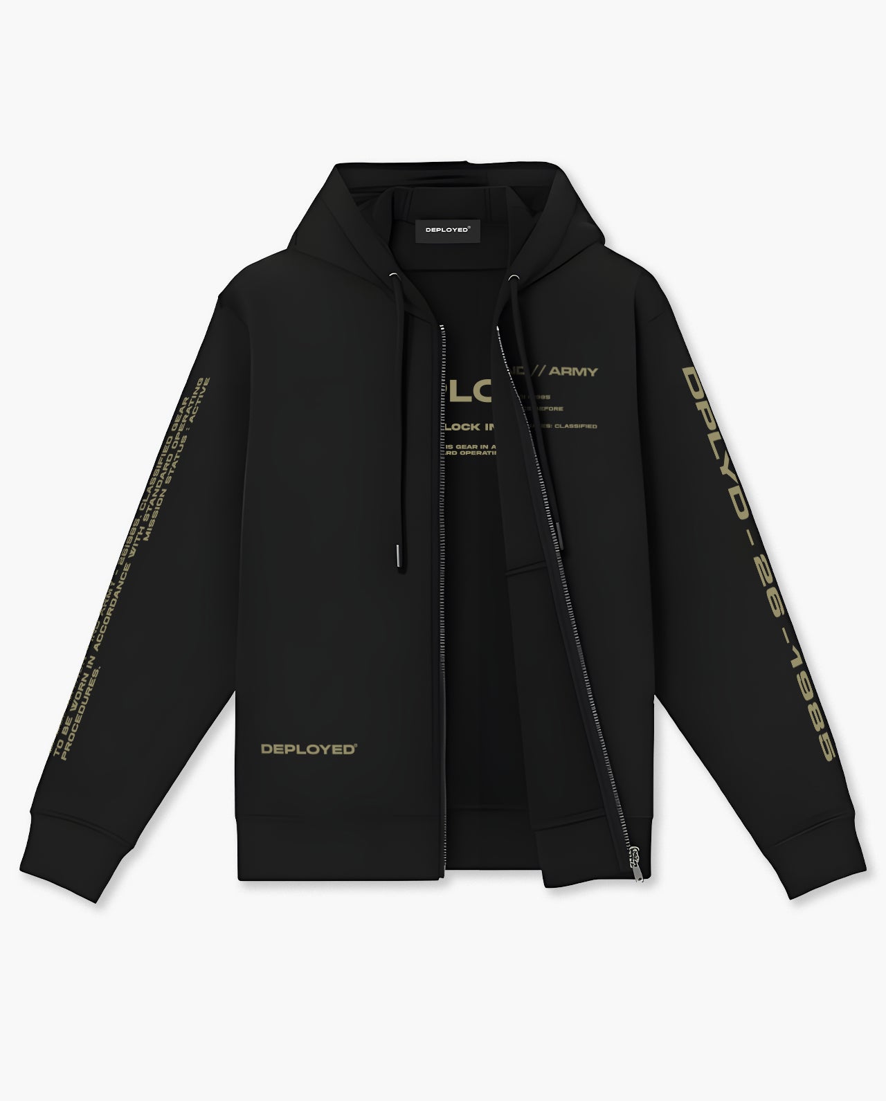 Indian Army Zipper Hoodie