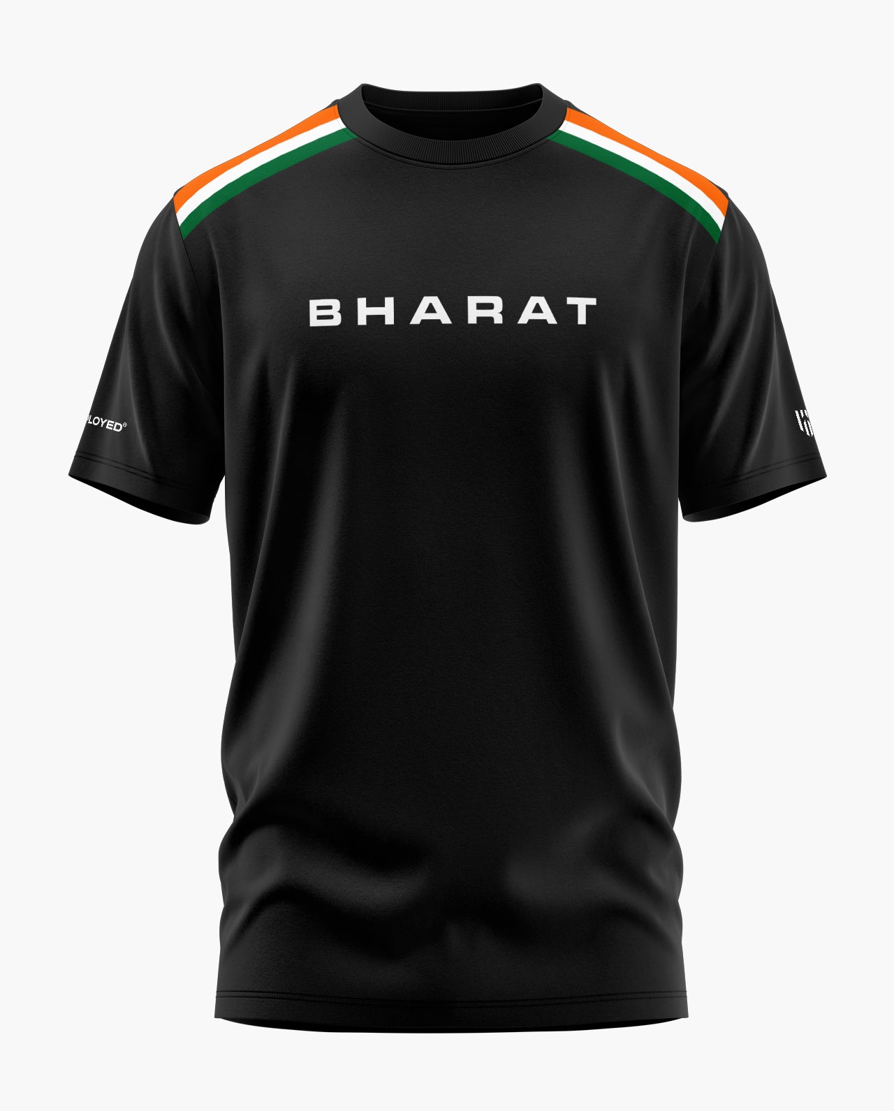 Bharat Tricolor Prestige Signature Luxesoft Cotton T-Shirt