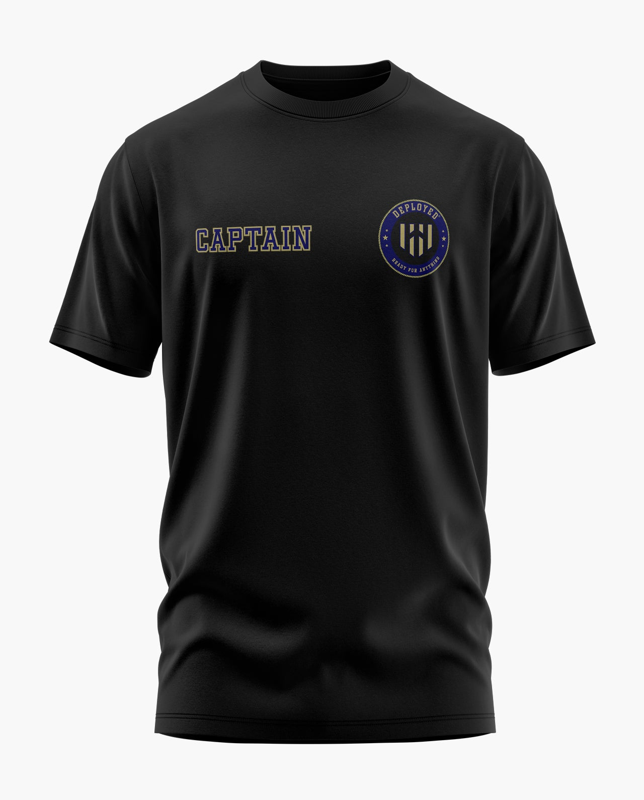 Captain Deployed Signature LuxeSoft Cotton T-Shirt