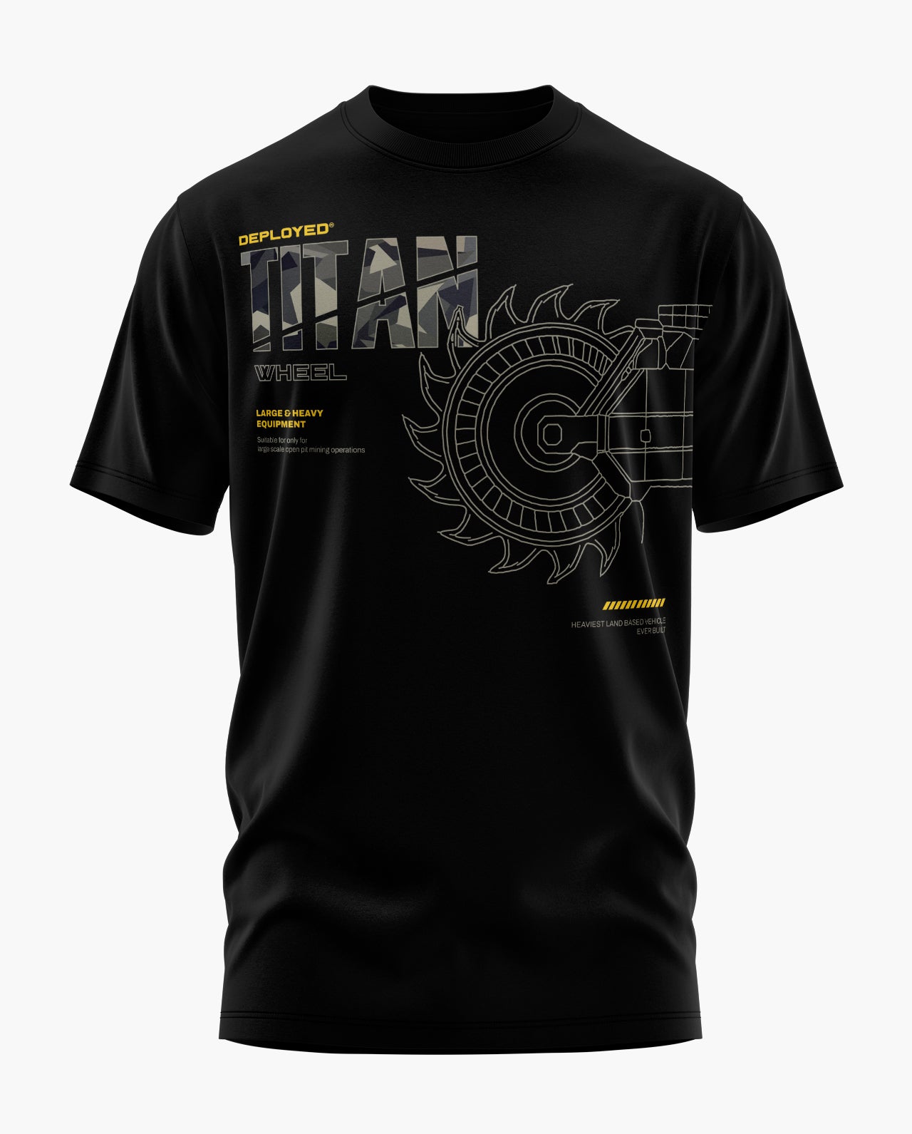 Titan Wheel Signature LuxeSoft Cotton T-Shirt