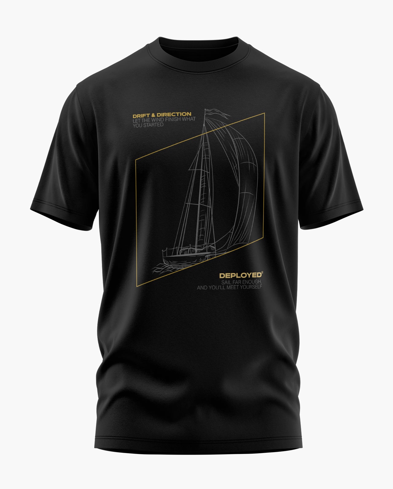 Drift and Direction Signature LuxeSoft Cotton T-Shirt