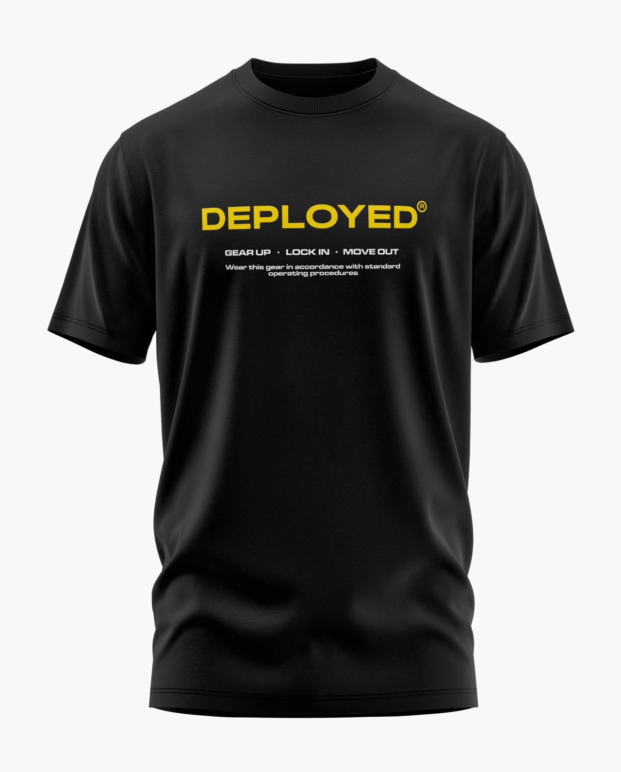Deployed Geared Up Signature LuxeSoft Cotton T-Shirt