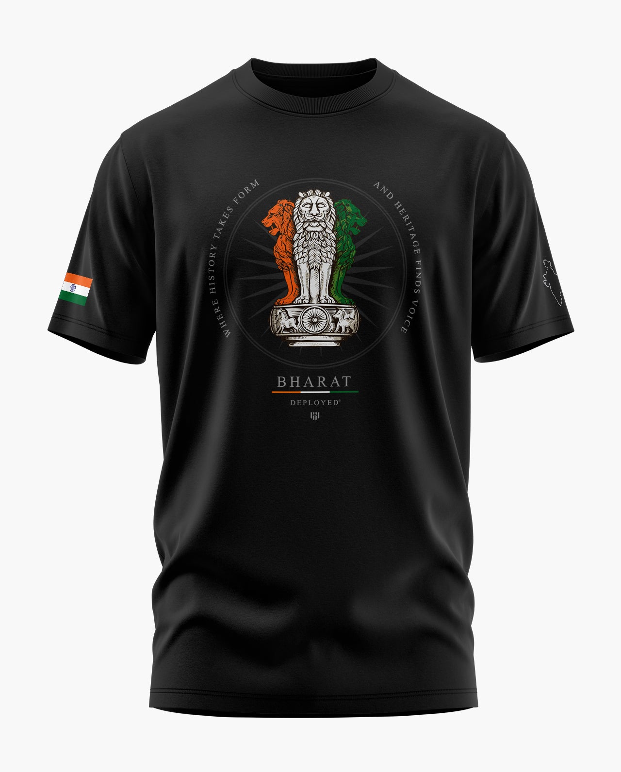 Bharat Royale Signature LuxeSoft Cotton T-Shirt