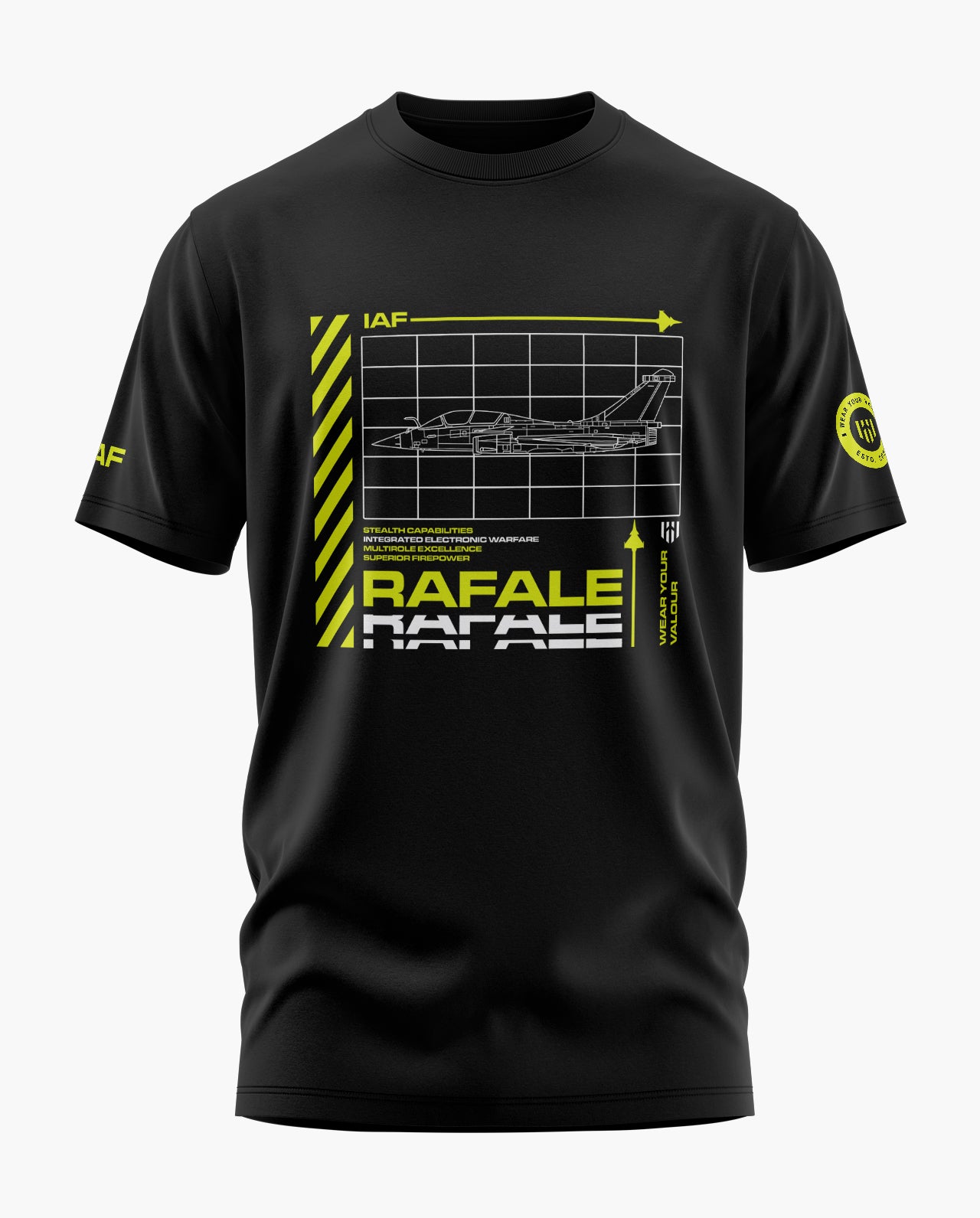 Rafale Stealth Signature LuxeSoft Cotton T-Shirt