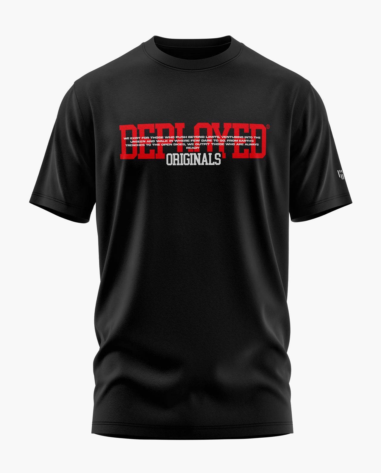 Deployed Manifesto Signature LuxeSoft Cotton T-Shirt