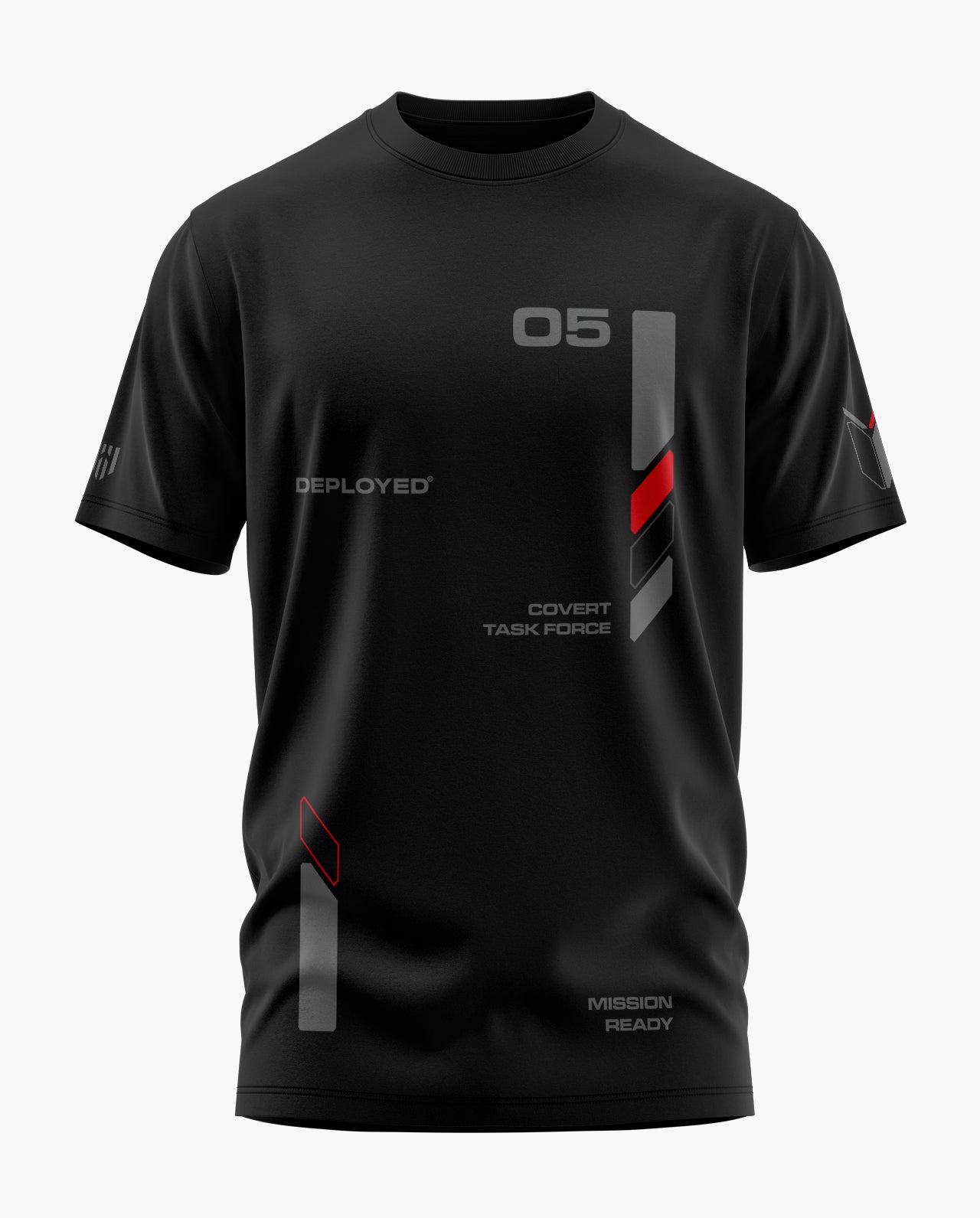 Deployed Covert Task Force Signature LuxeSoft Cotton T-Shirt