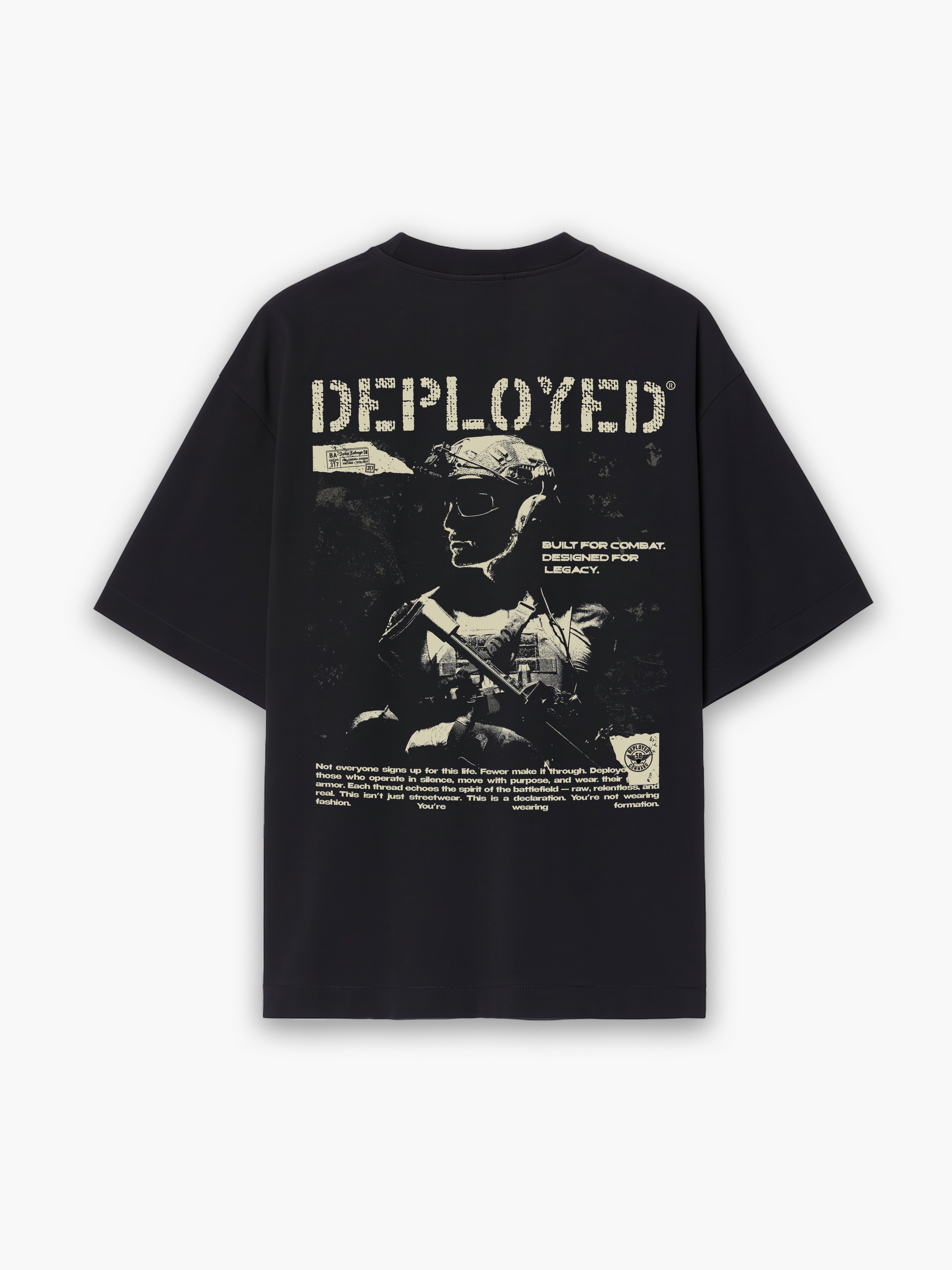 Deployed Commando Oversized T-Shirt