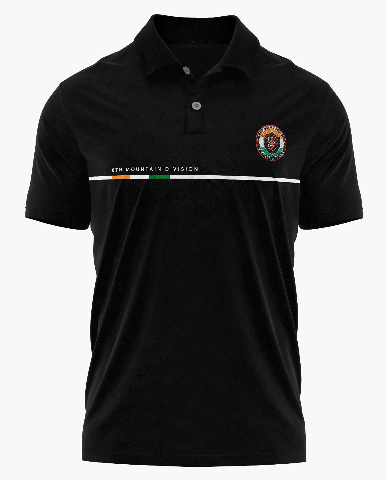 8th Mountain Division Polo T-Shirt - Aero Armour