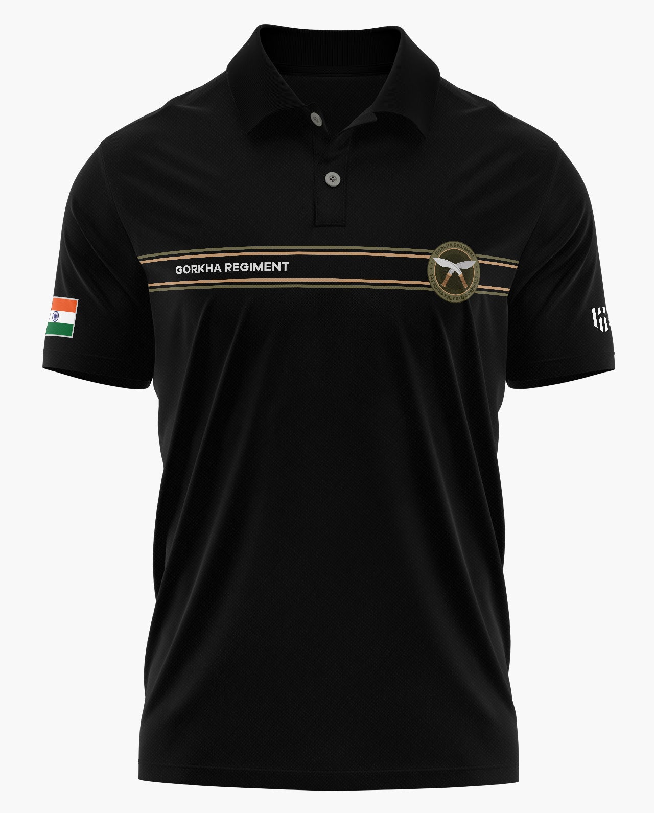 Gorkha Regiment Prime Polo T-shirt - Aero Armour