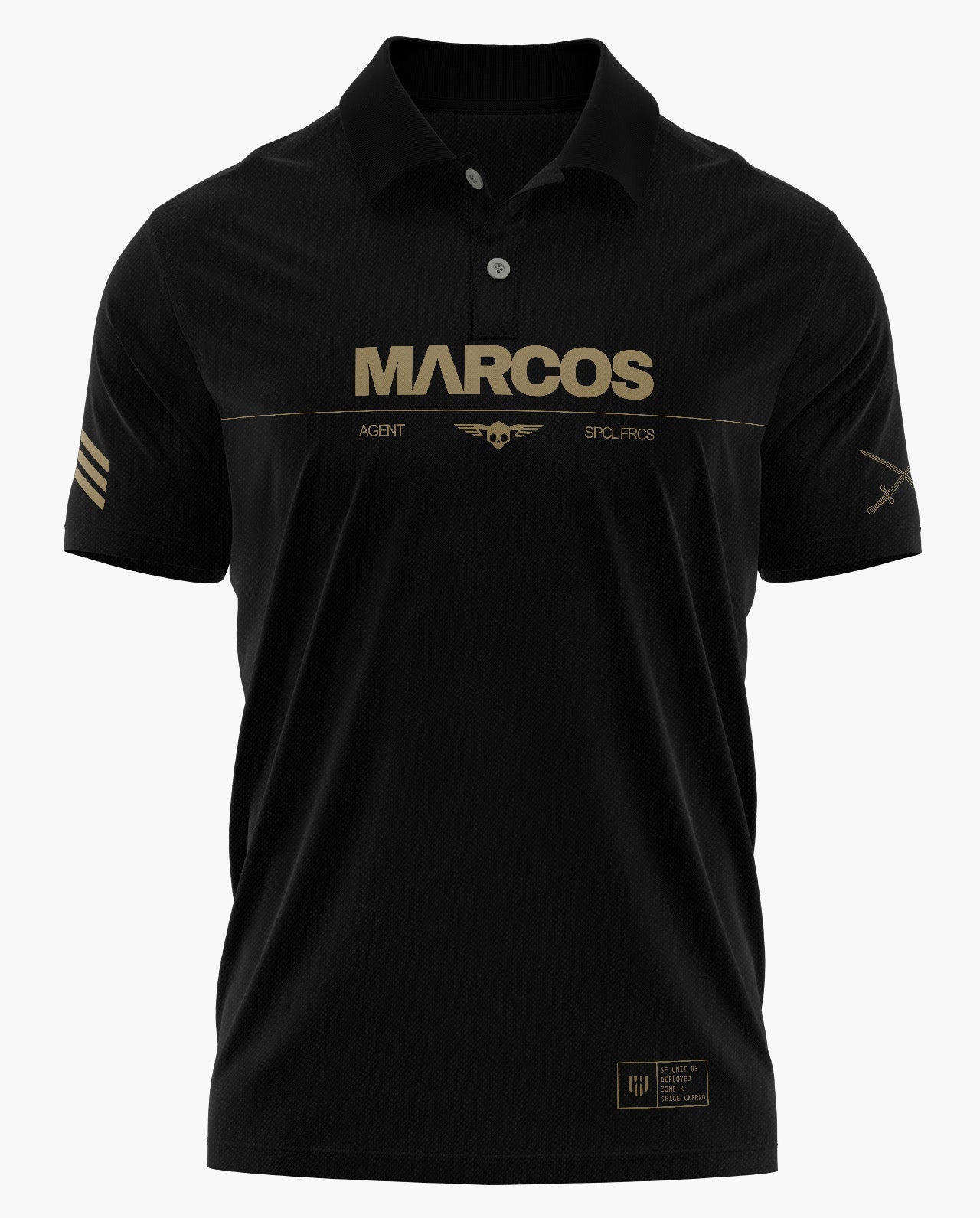 MARCOS SPECIAL AGENT Polo T-Shirt - CS