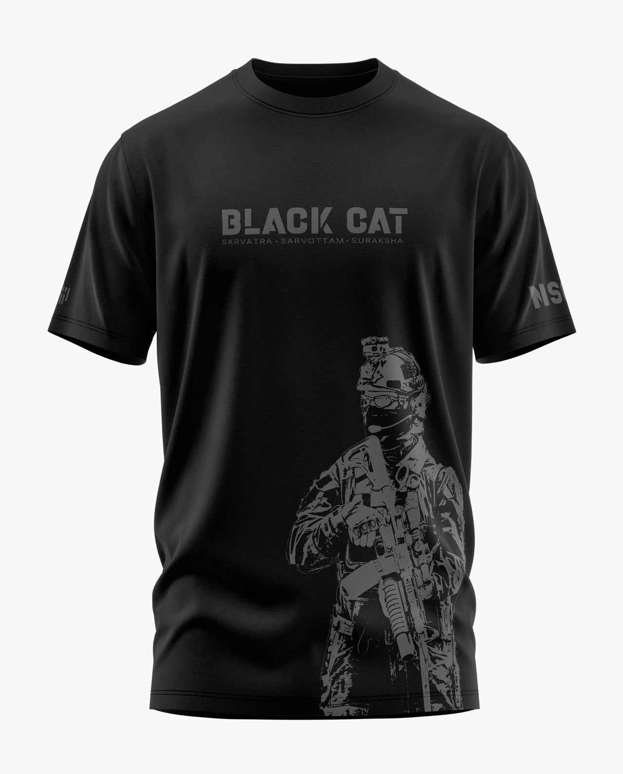 Black cat special edition Signature LuxeSoft Cotton T-Shirt - CS