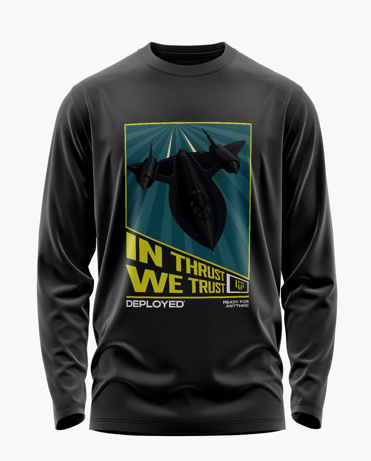 SR-71 Legend Signature Luxesoft Cotton Full Sleeve T-Shirt