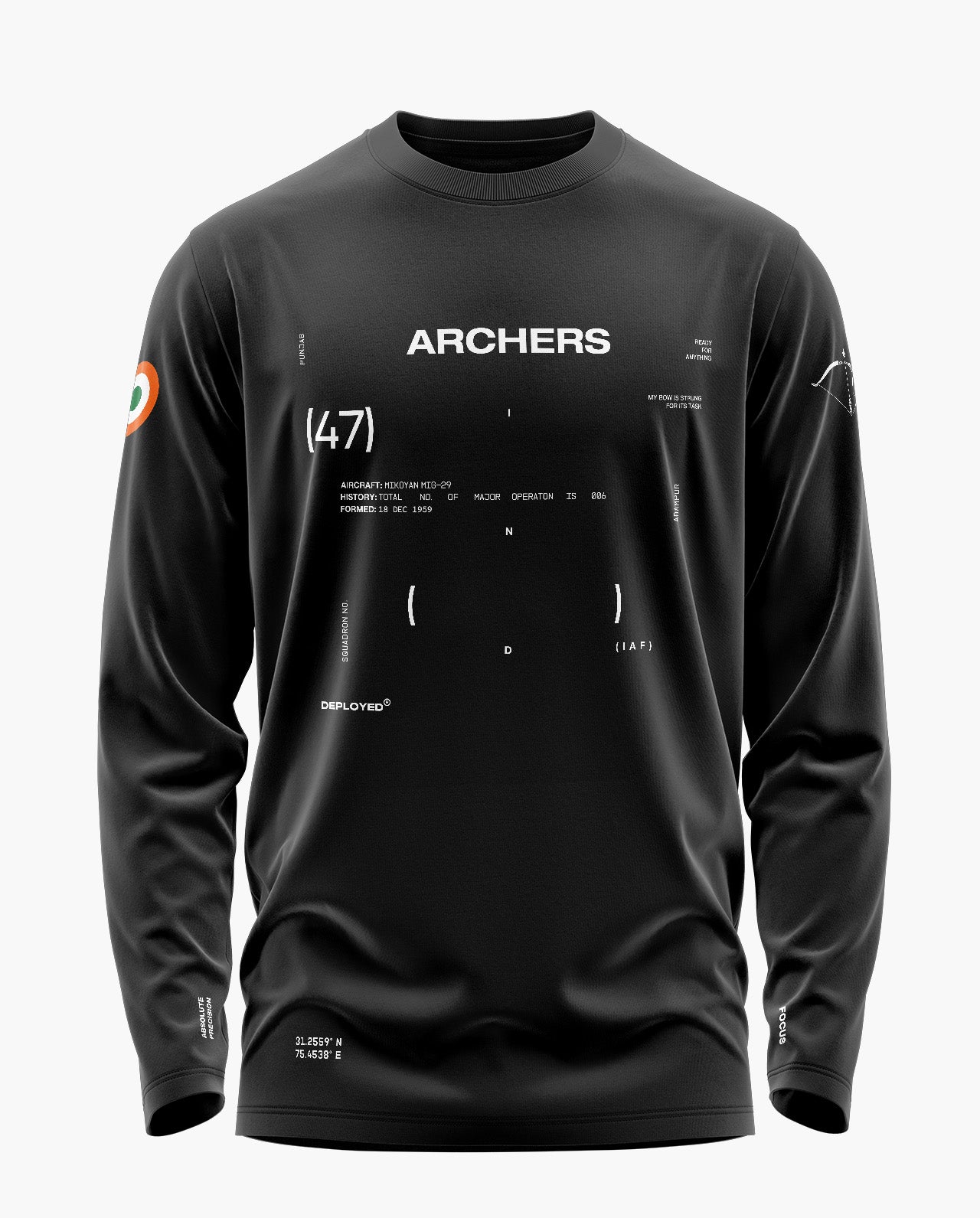 Archers Signature Luxesoft Cotton Full Sleeve T-Shirt - CS