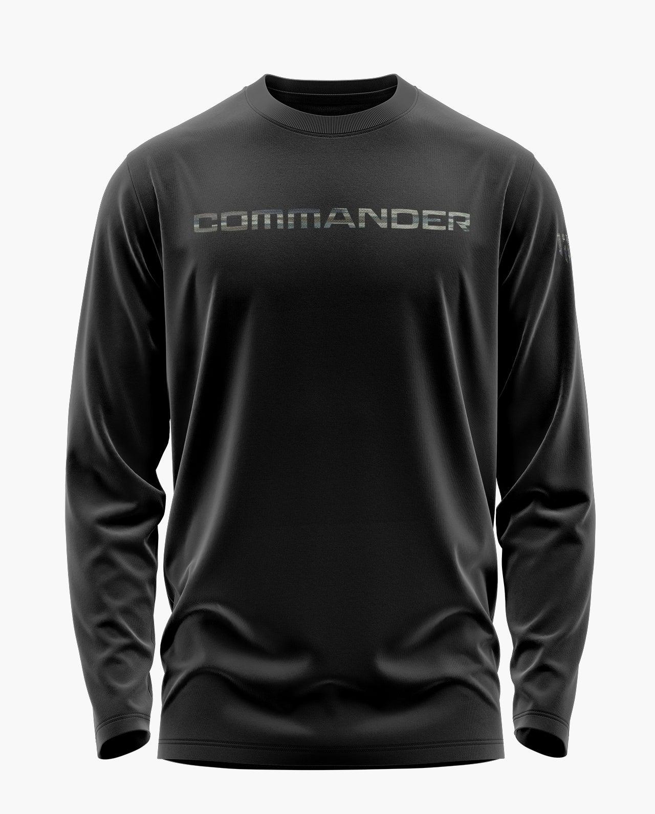 COMMANDER Full Sleeve T-Shirt - Aero Armour