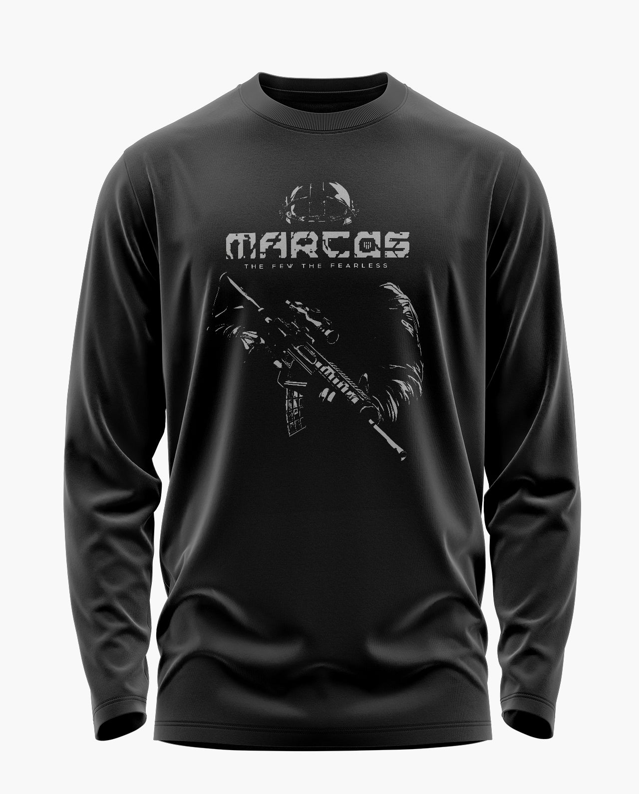 Marcos Sf Signature Luxesoft Cotton Full Sleeve T-Shirt - CS