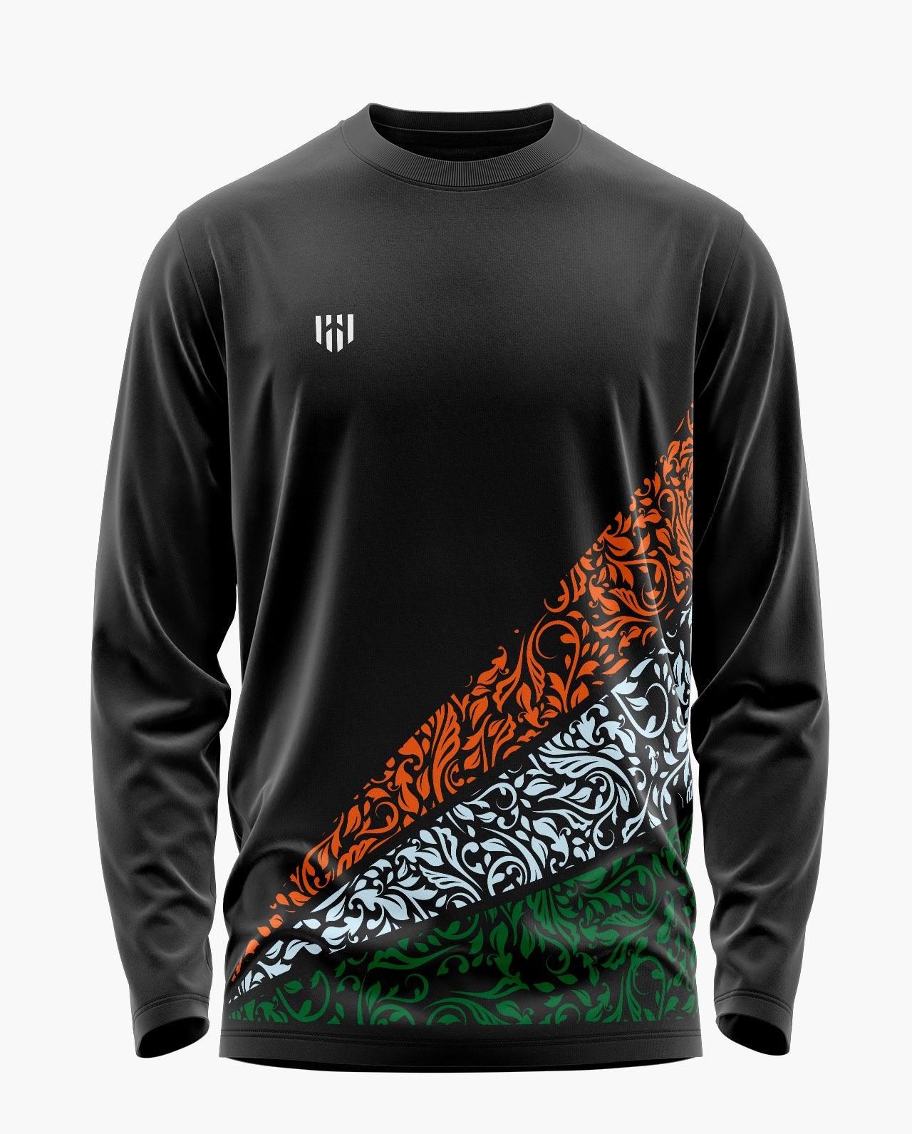 India Heritage Signature Luxesoft Cotton Full Sleeve T-Shirt - CS