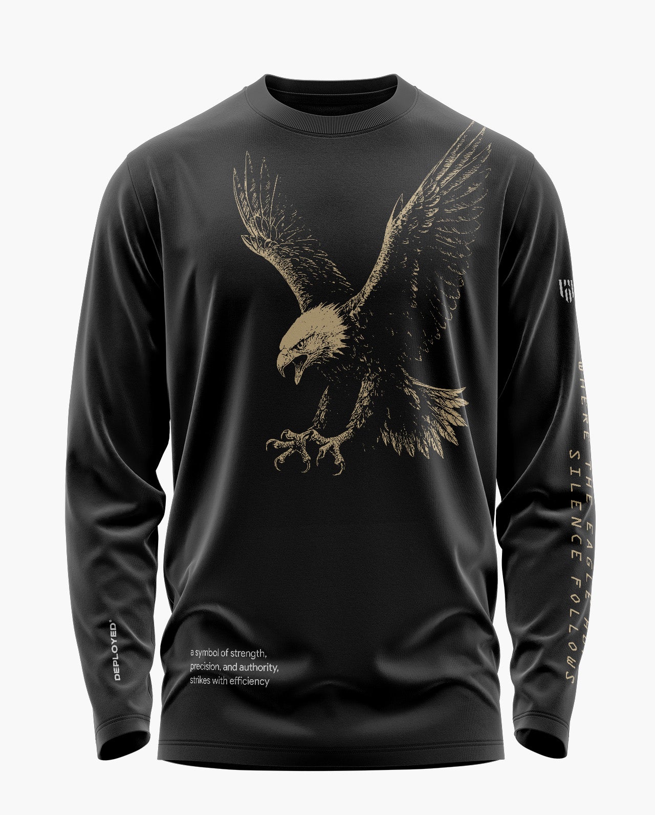 Eagle Hunts Signature Luxesoft Cotton Full Sleeve T-Shirt