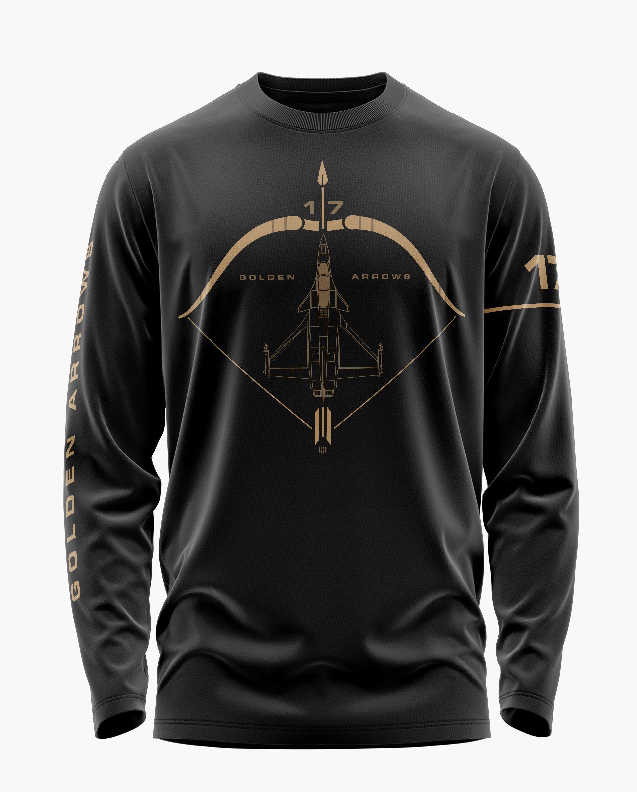 Golden Arrows Squadron Signature Luxesoft Cotton Full Sleeve T-Shirt