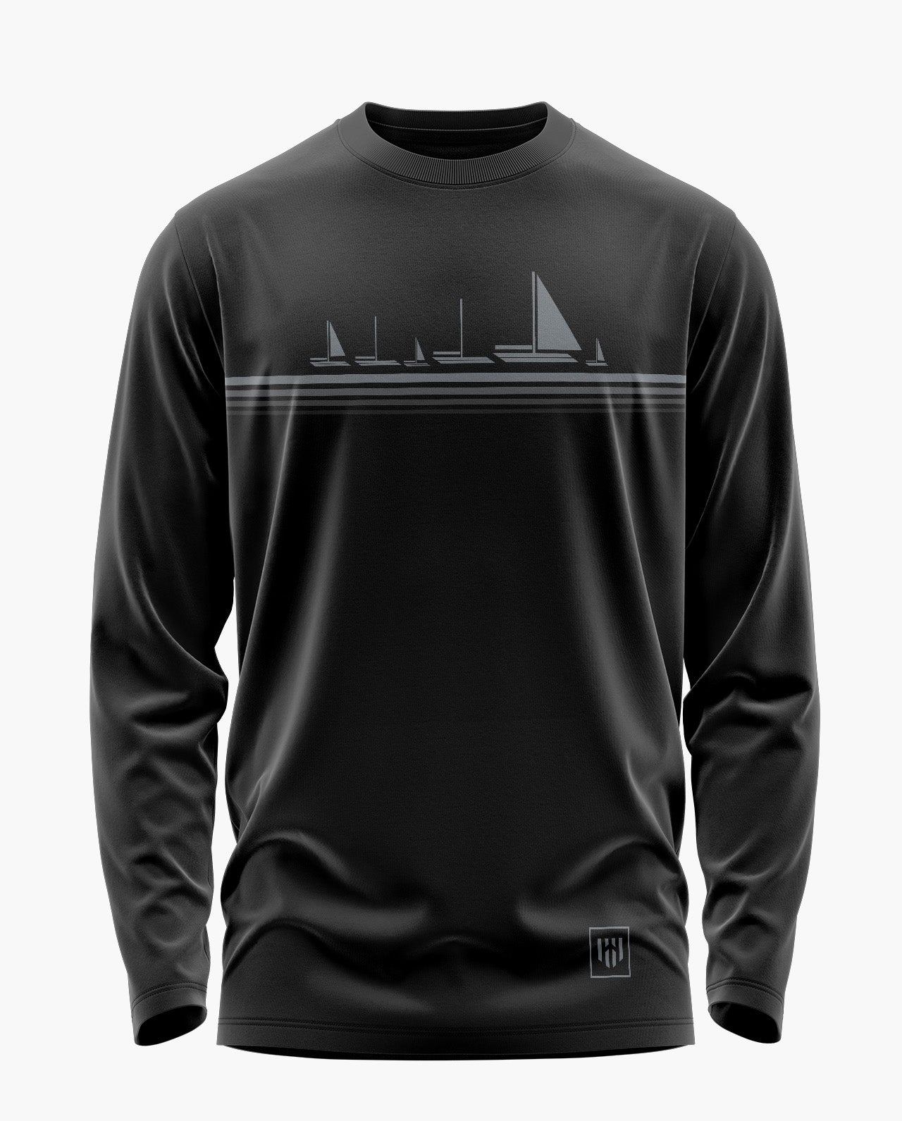 Nautical Horizon Signature Luxesoft Cotton Full Sleeve T-Shirt