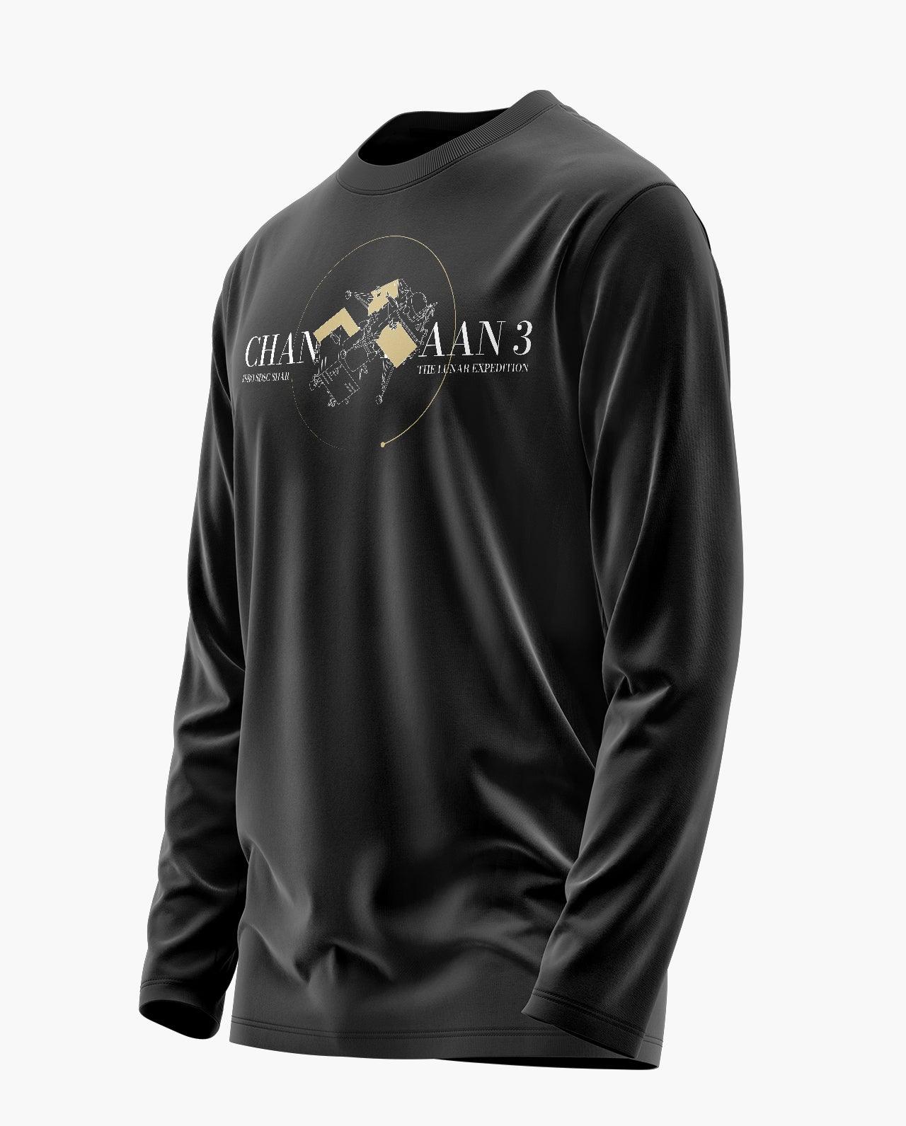 Chandrayaan 3 The Lunar Expedition Full Sleeve T-Shirt - Aero Armour
