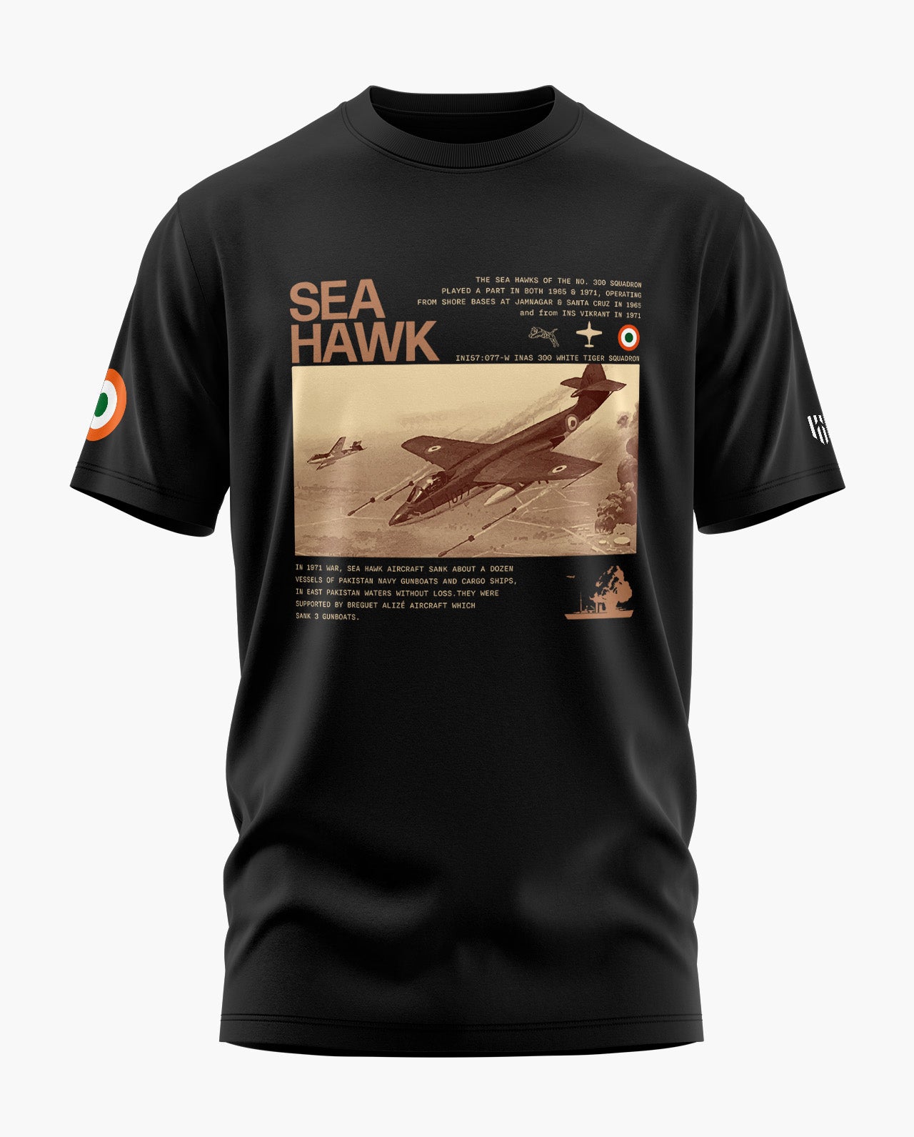 SEA HAWK HERITAGE Signature LuxeSoft Cotton T-Shirt