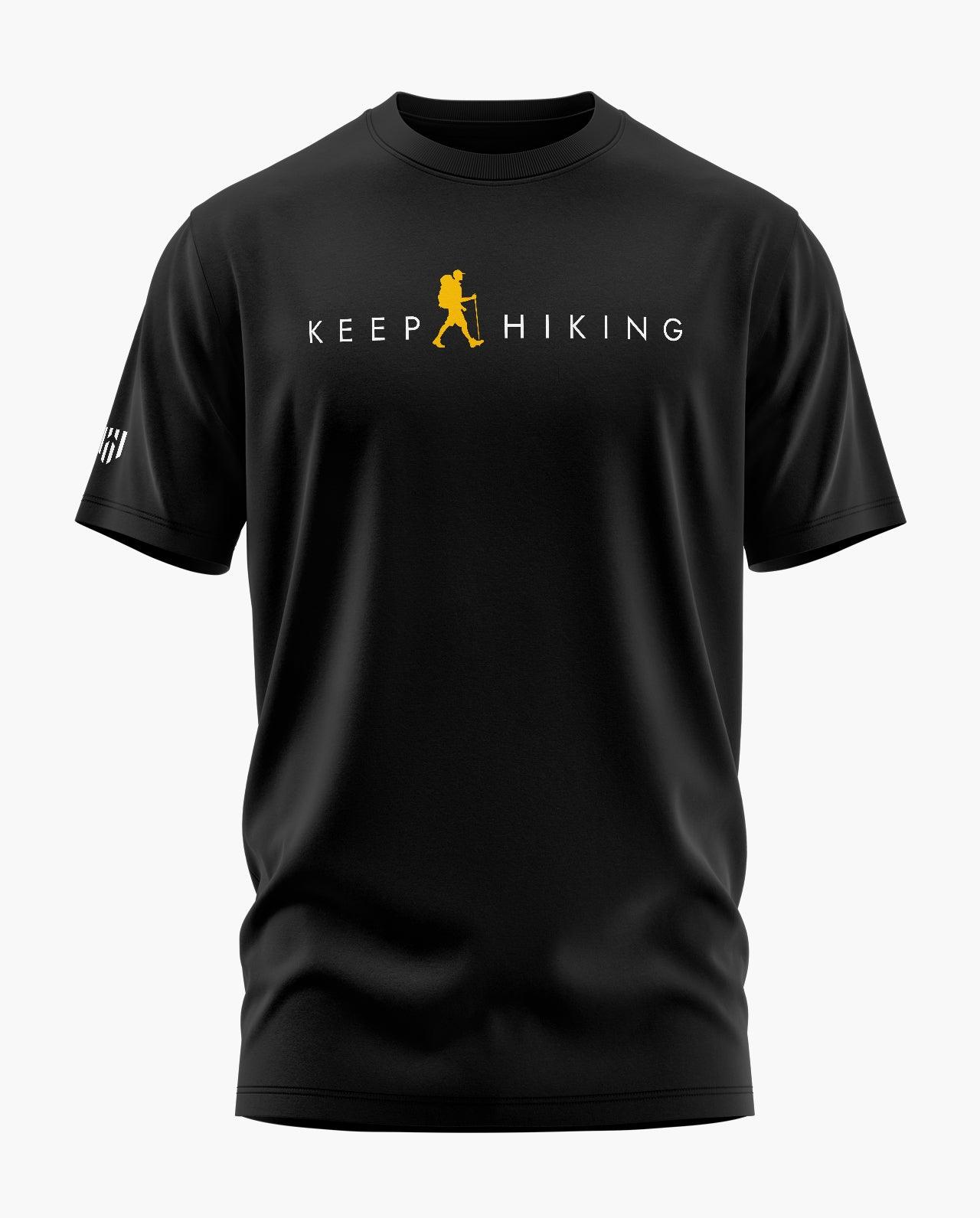 KEEP HIKING Signature LuxeSoft Cotton T-Shirt - CS