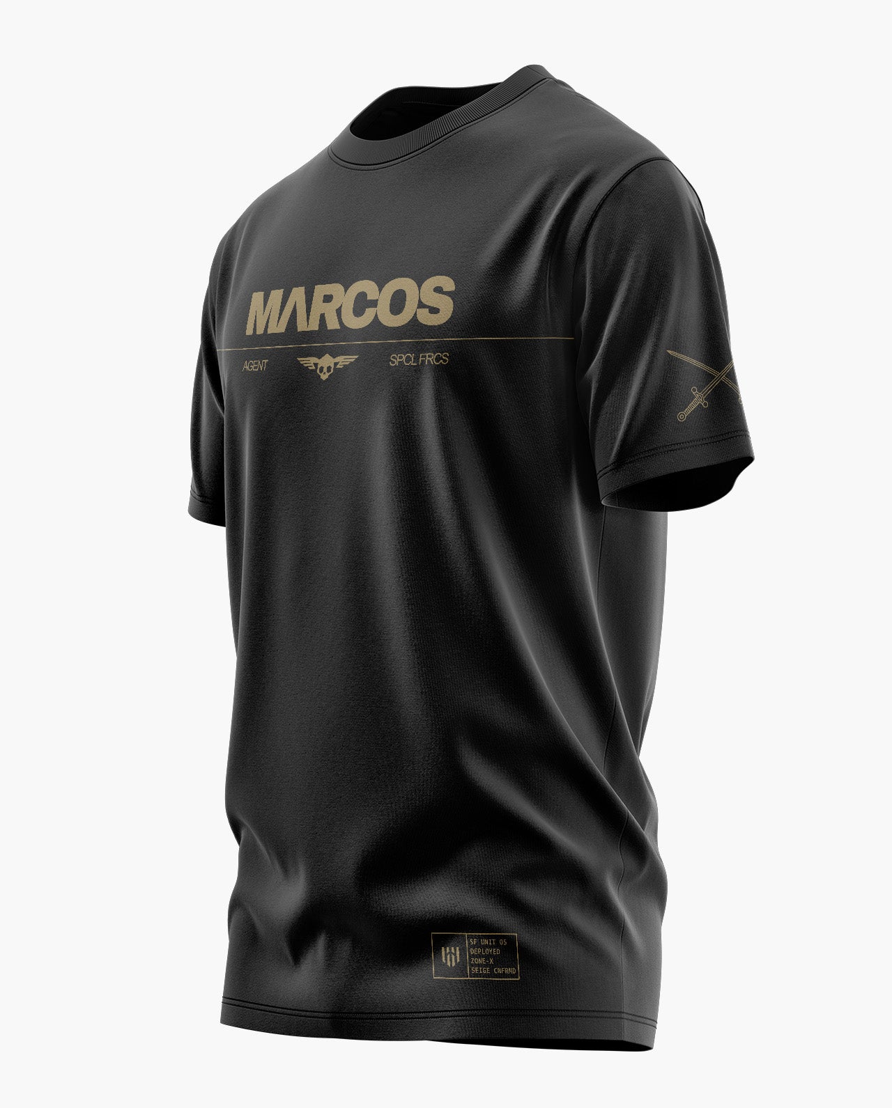 MARCOS SPECIAL AGENT Signature LuxeSoft Cotton T-Shirt