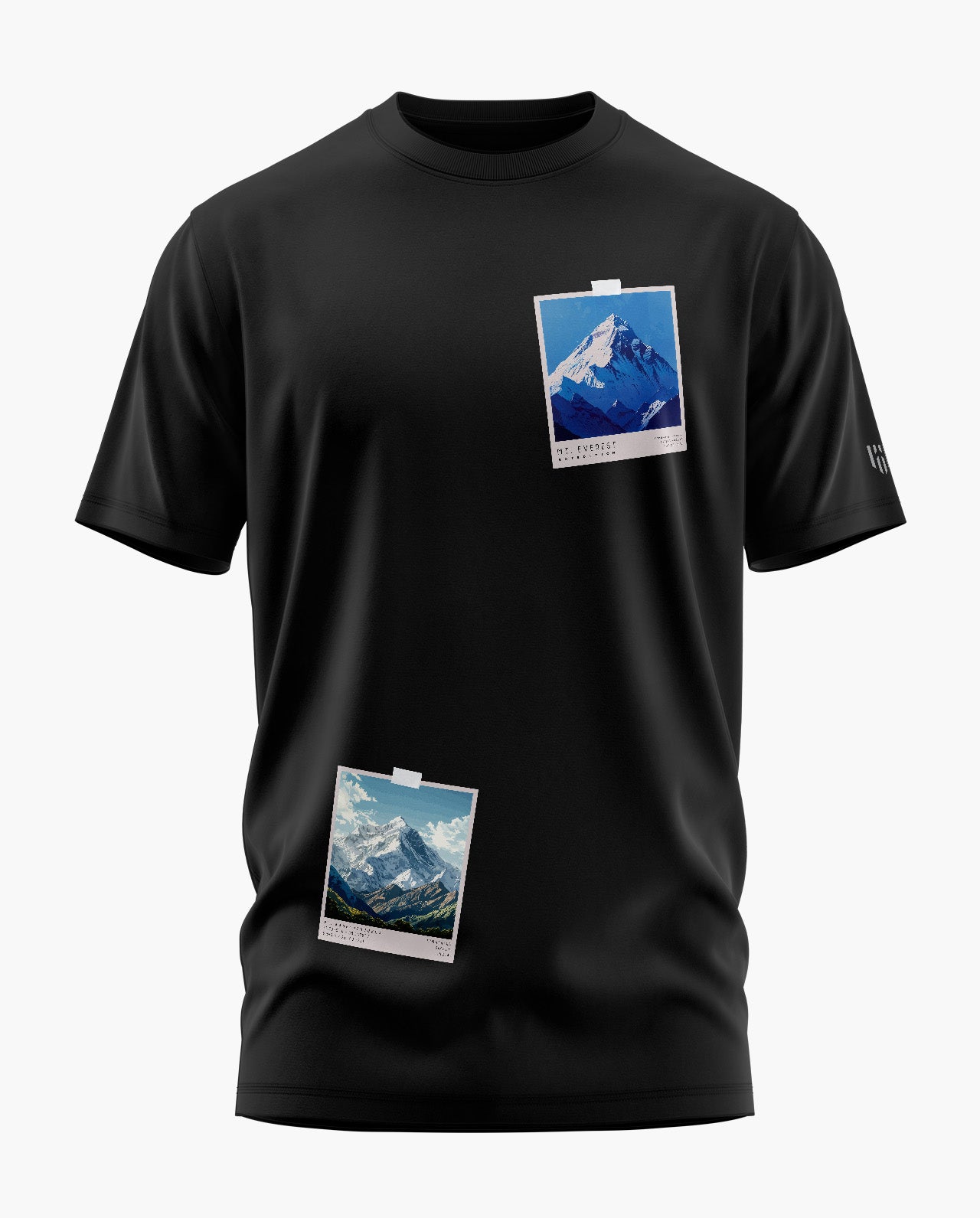 Mountain Polaroid Signature LuxeSoft Cotton T-Shirt