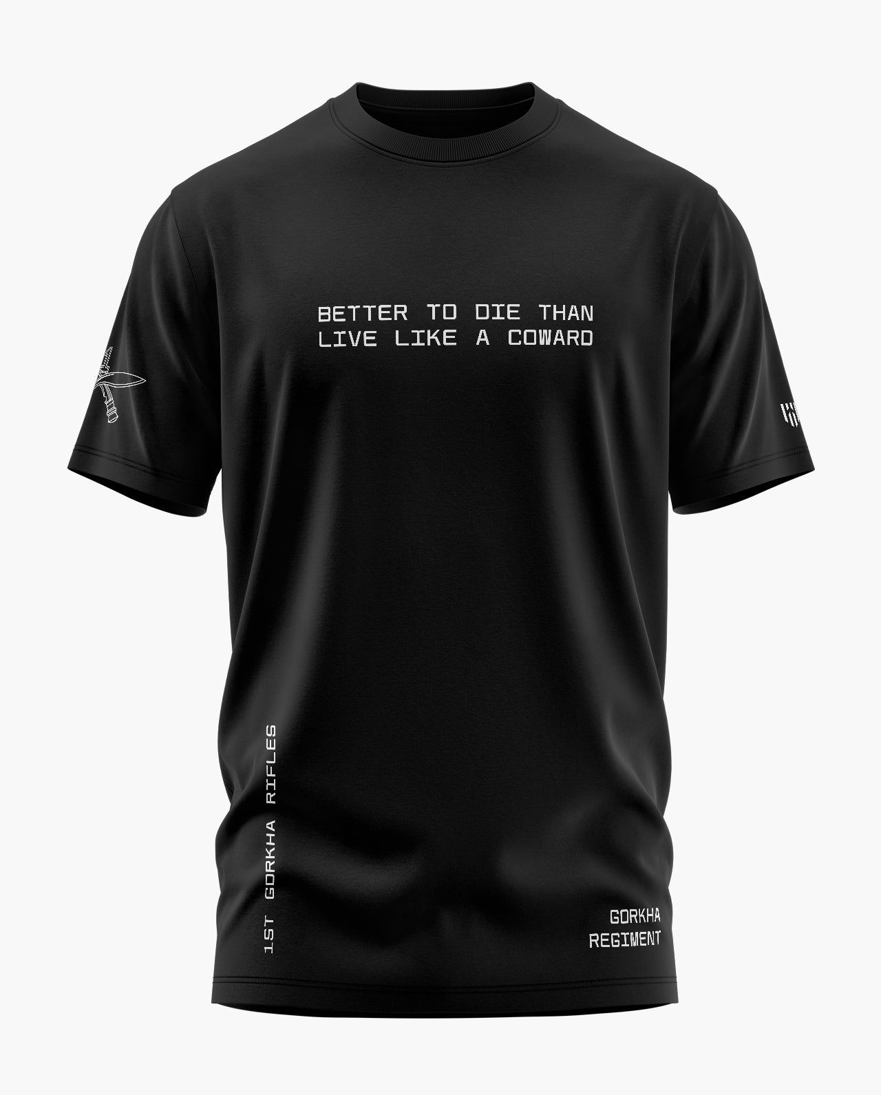 1st Gorkha Rifles Signature LuxeSoft Cotton T-Shirt