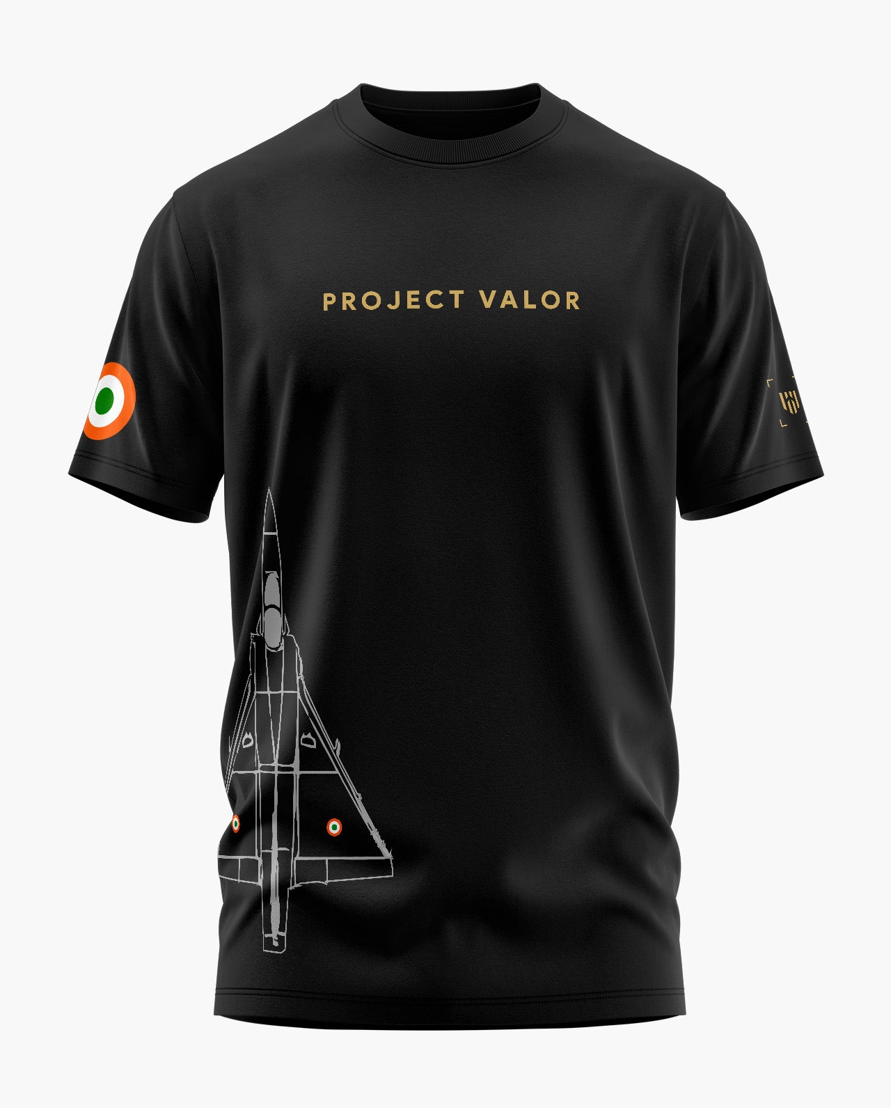 PROJECT VALOR AIRCRAFT Signature LuxeSoft Cotton T-Shirt