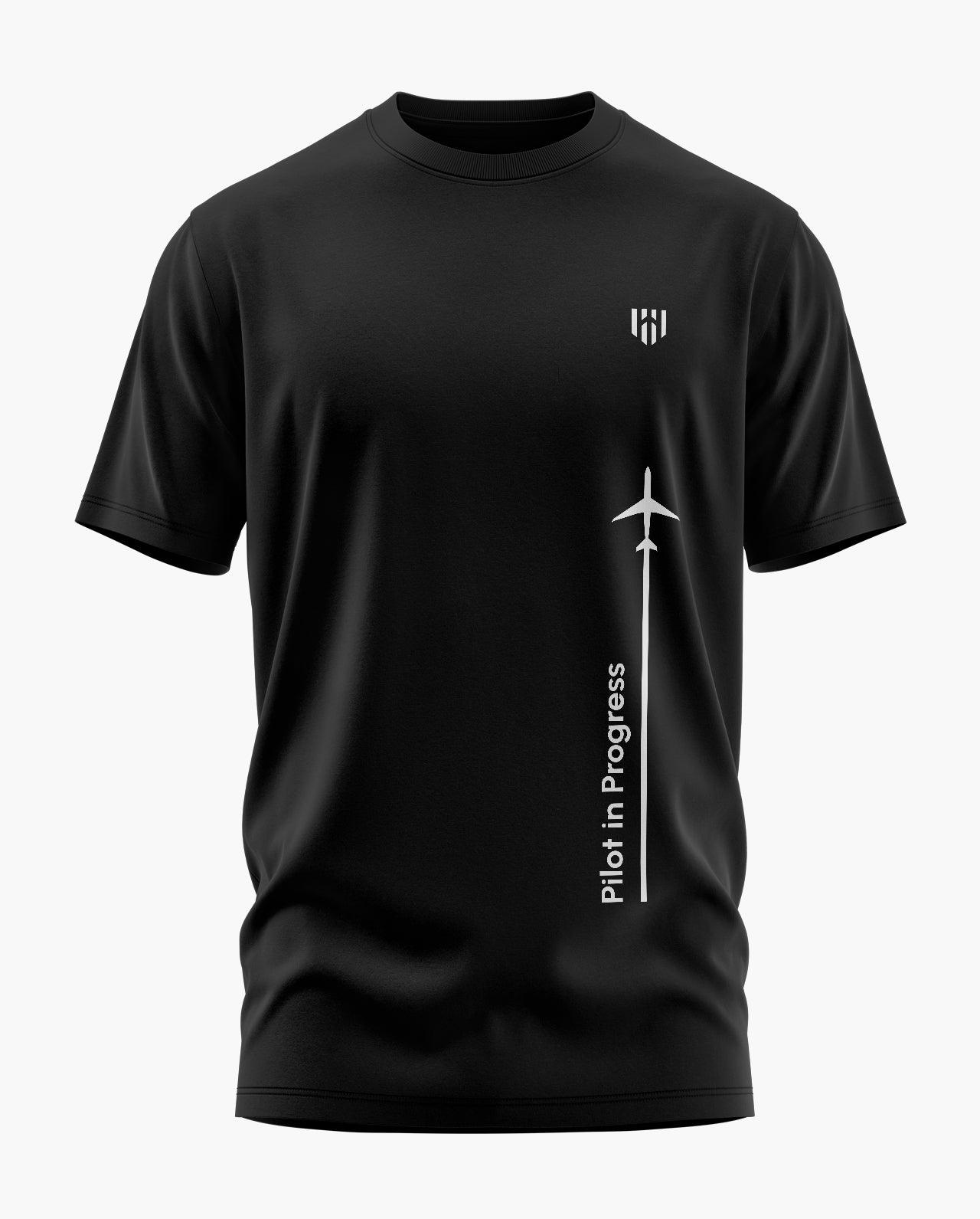 Pilot in Progress Signature LuxeSoft Cotton T-Shirt - CS